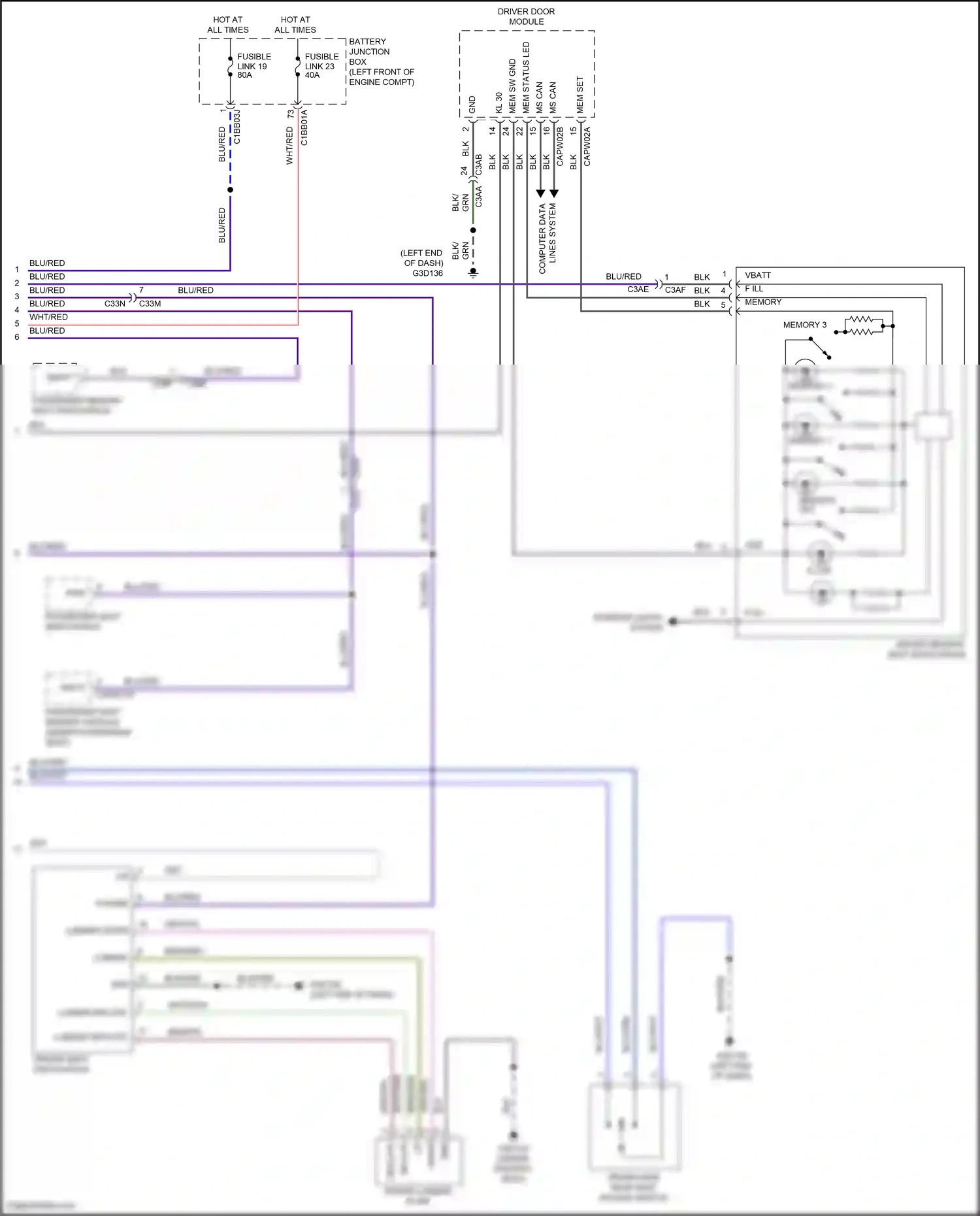 Land Rover Range Rover Evoque I facelift (2015-2018) computer data wiring diagram  (1 of 2)