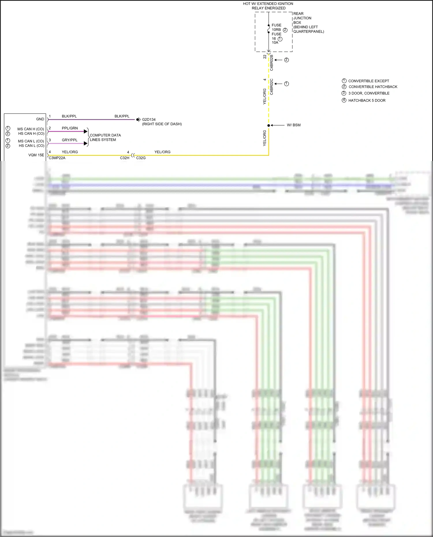 Land Rover Range Rover Evoque I facelift (2015-2018) image processing module wiring diagram  (3 of 13)