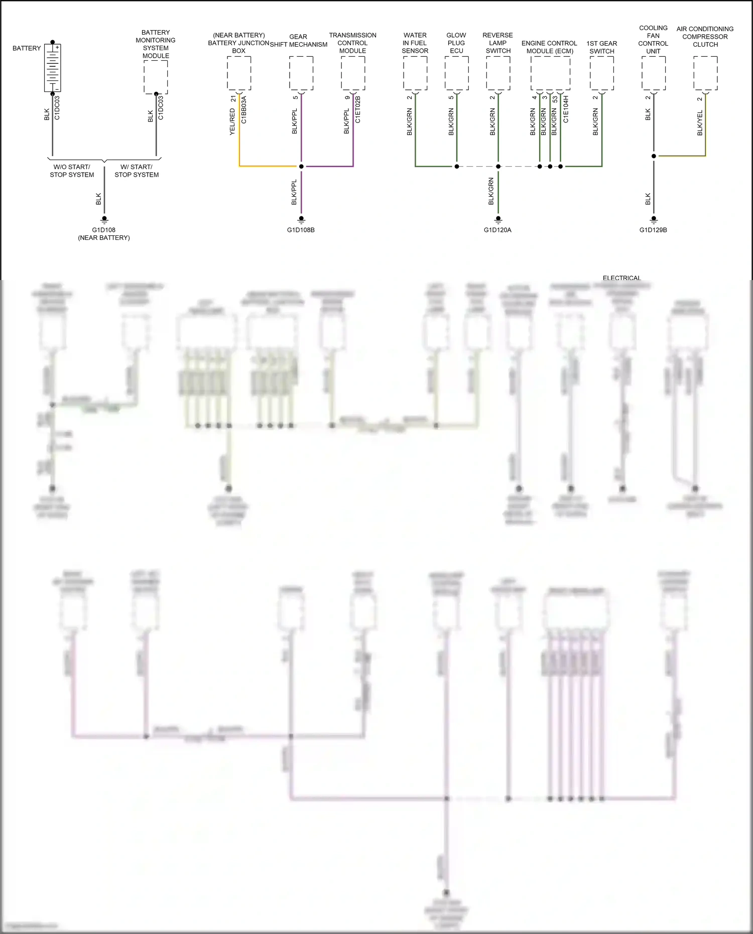 Land Rover Range Rover Evoque I (2011-2015) active on demand coupling module wiring diagram  (2 of 5)