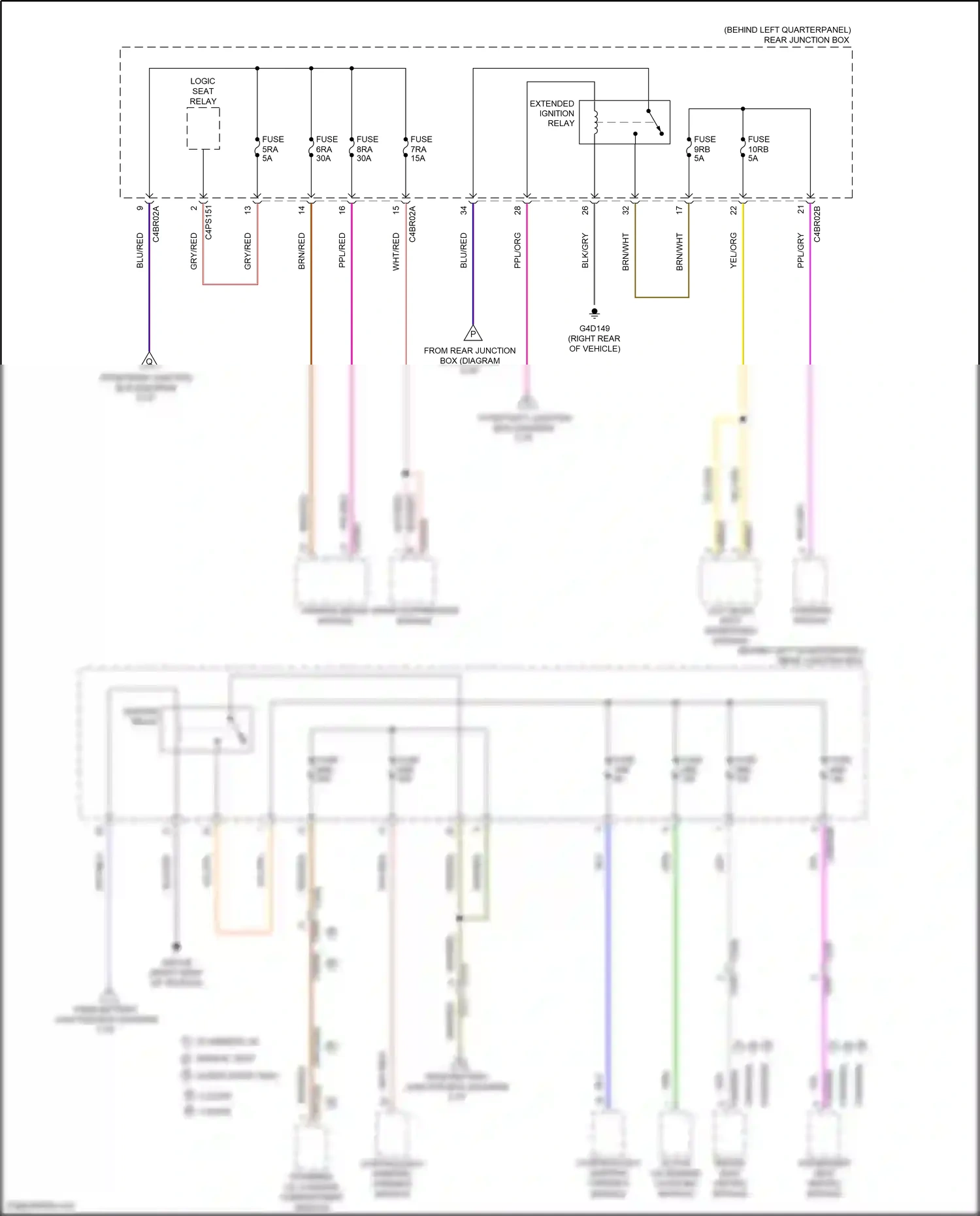 Land Rover Range Rover Evoque I (2011-2015) active on demand coupling module wiring diagram  (4 of 5)