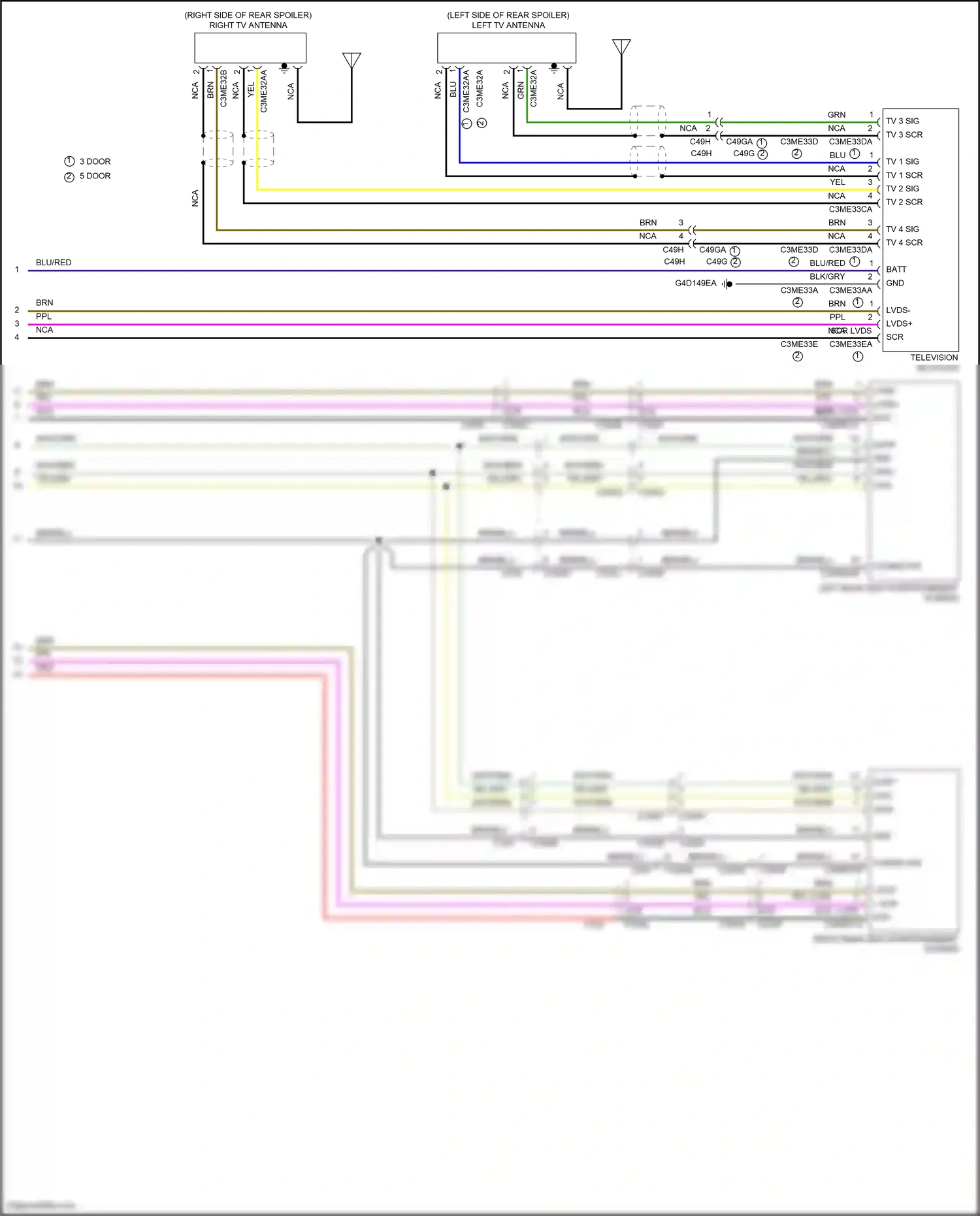 Land Rover Range Rover Evoque I (2011-2015) coding pin wiring diagram  (1 of 1)