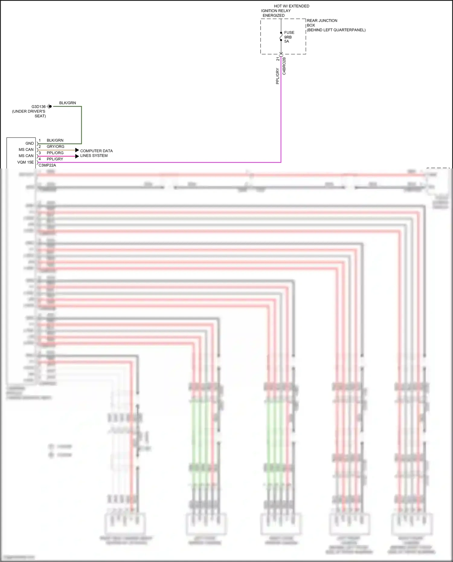 Land Rover Range Rover Evoque L538 (2011-2015) computer data lines system wiring diagram  (13 of 67)