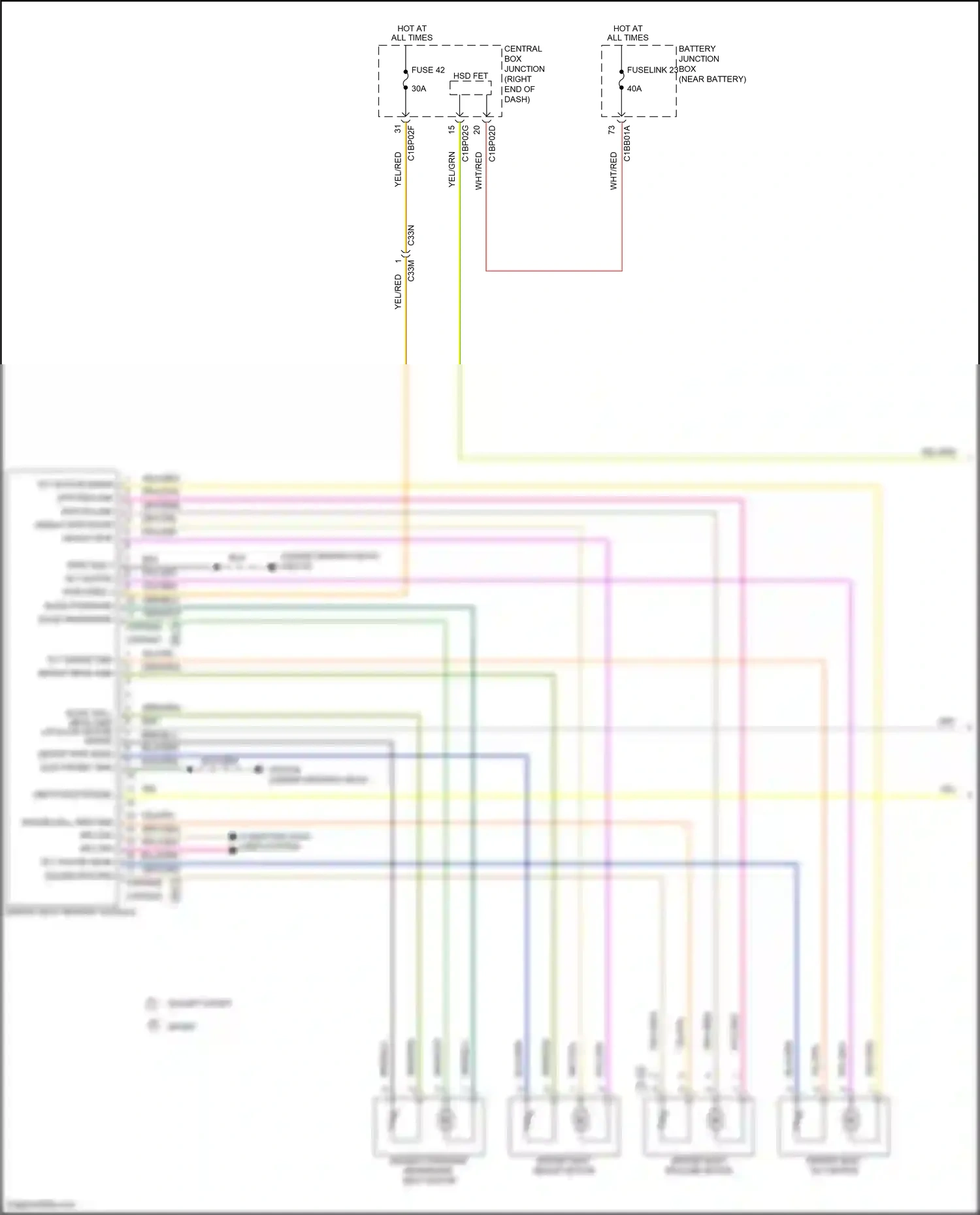 Land Rover Range Rover Evoque L538 (2011-2015) computer data lines system wiring diagram  (24 of 67)