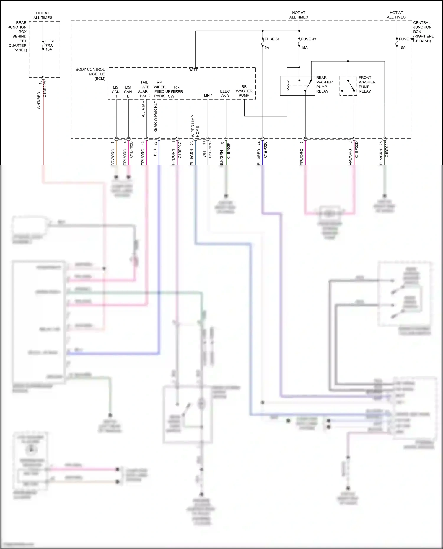 Land Rover Range Rover Evoque L538 (2011-2015) computer data lines system wiring diagram  (10 of 67)