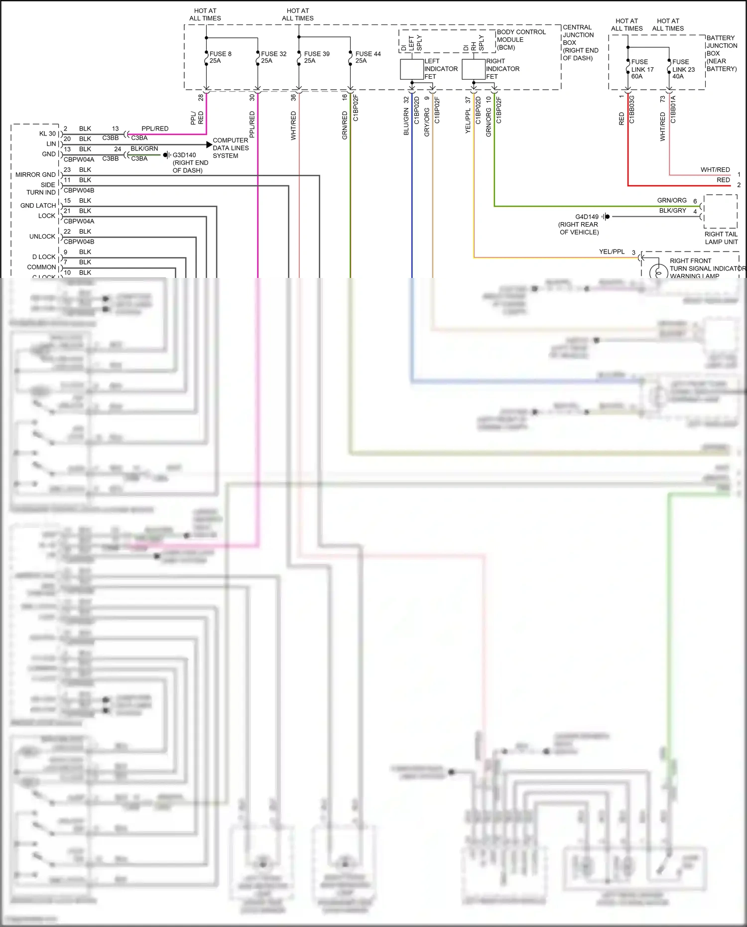 Land Rover Range Rover Evoque L538 (2011-2015) computer data lines system wiring diagram  (46 of 67)