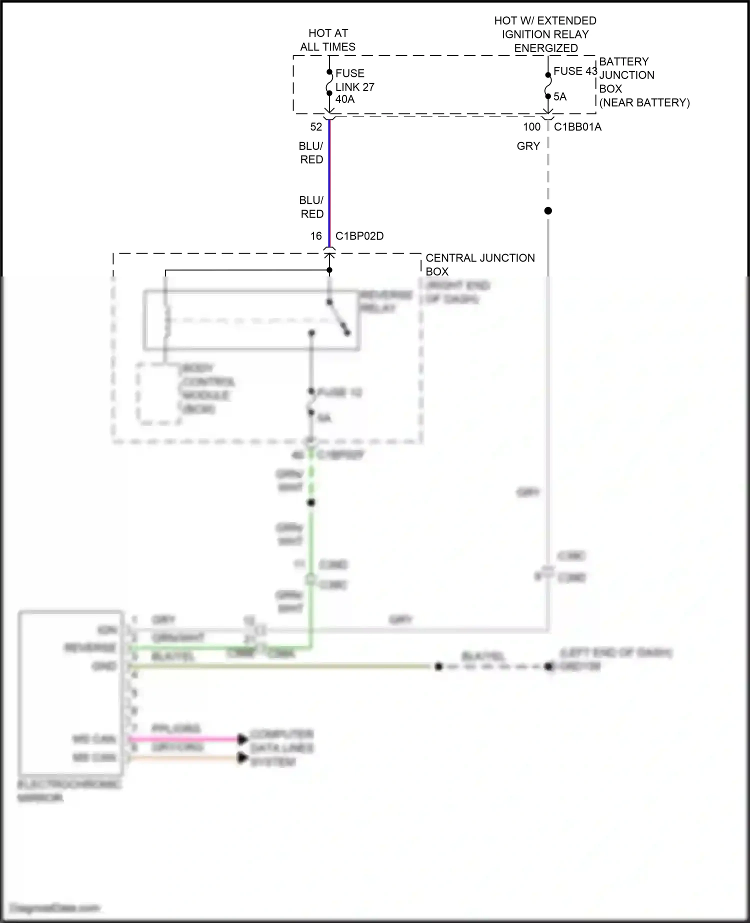 Land Rover Range Rover Evoque L538 (2011-2015) computer data lines system wiring diagram  (19 of 67)
