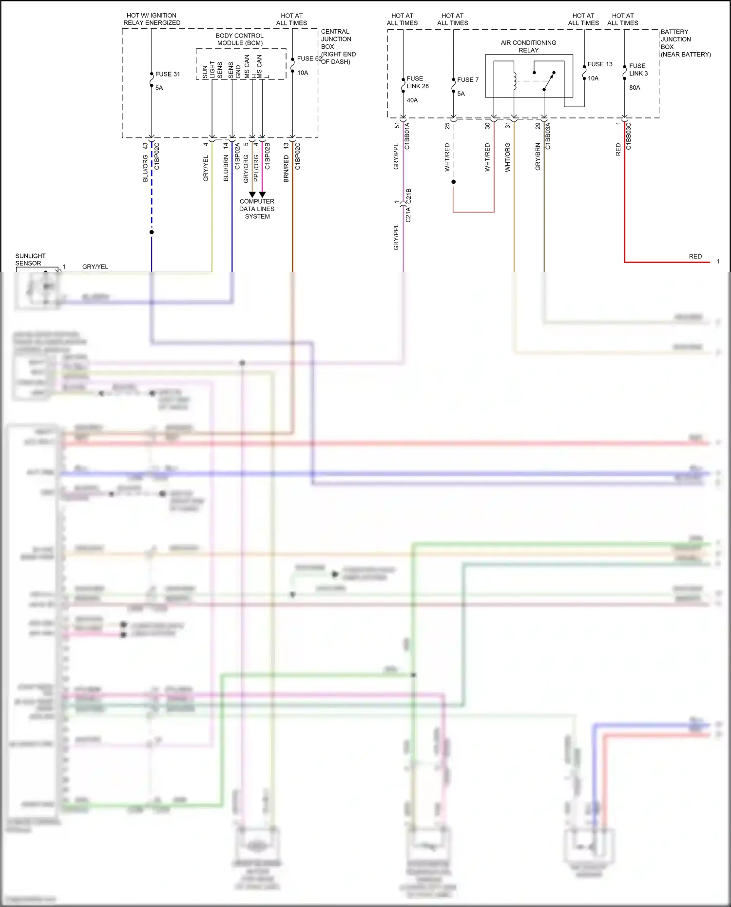 Land Rover Range Rover Evoque L538 (2011-2015) computer data lines system wiring diagram  (11 of 67)