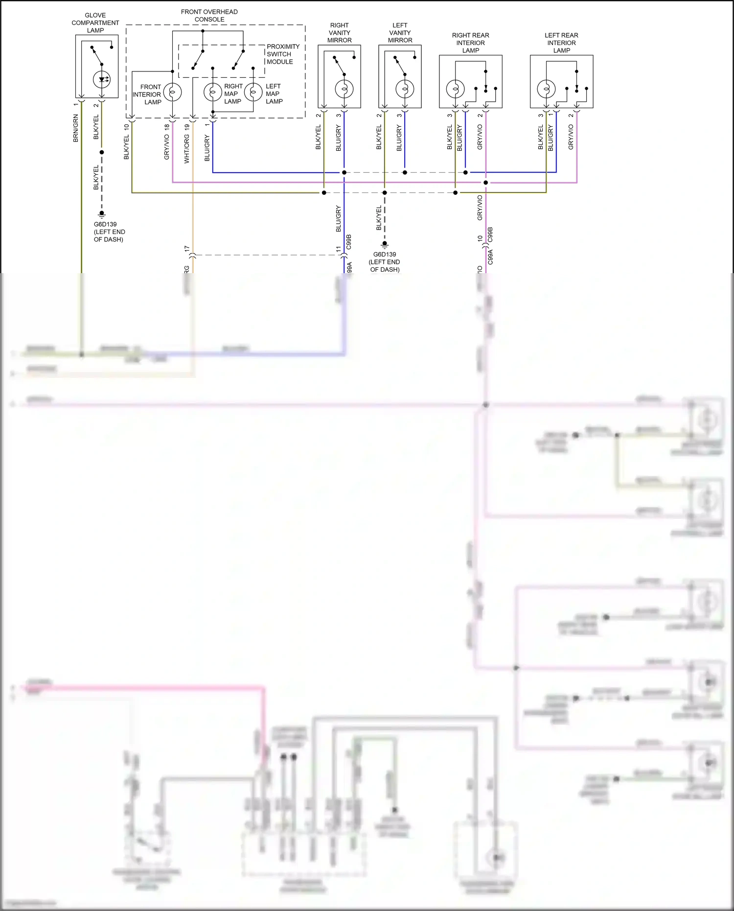 Land Rover Range Rover Evoque L538 (2011-2015) computer data lines system wiring diagram  (23 of 67)