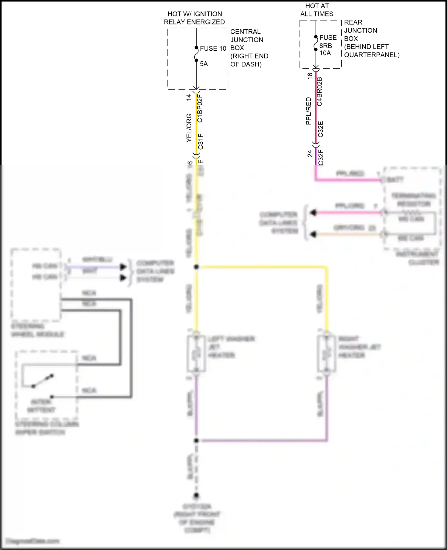 Land Rover Range Rover Evoque L538 (2011-2015) computer data lines system wiring diagram  (5 of 67)