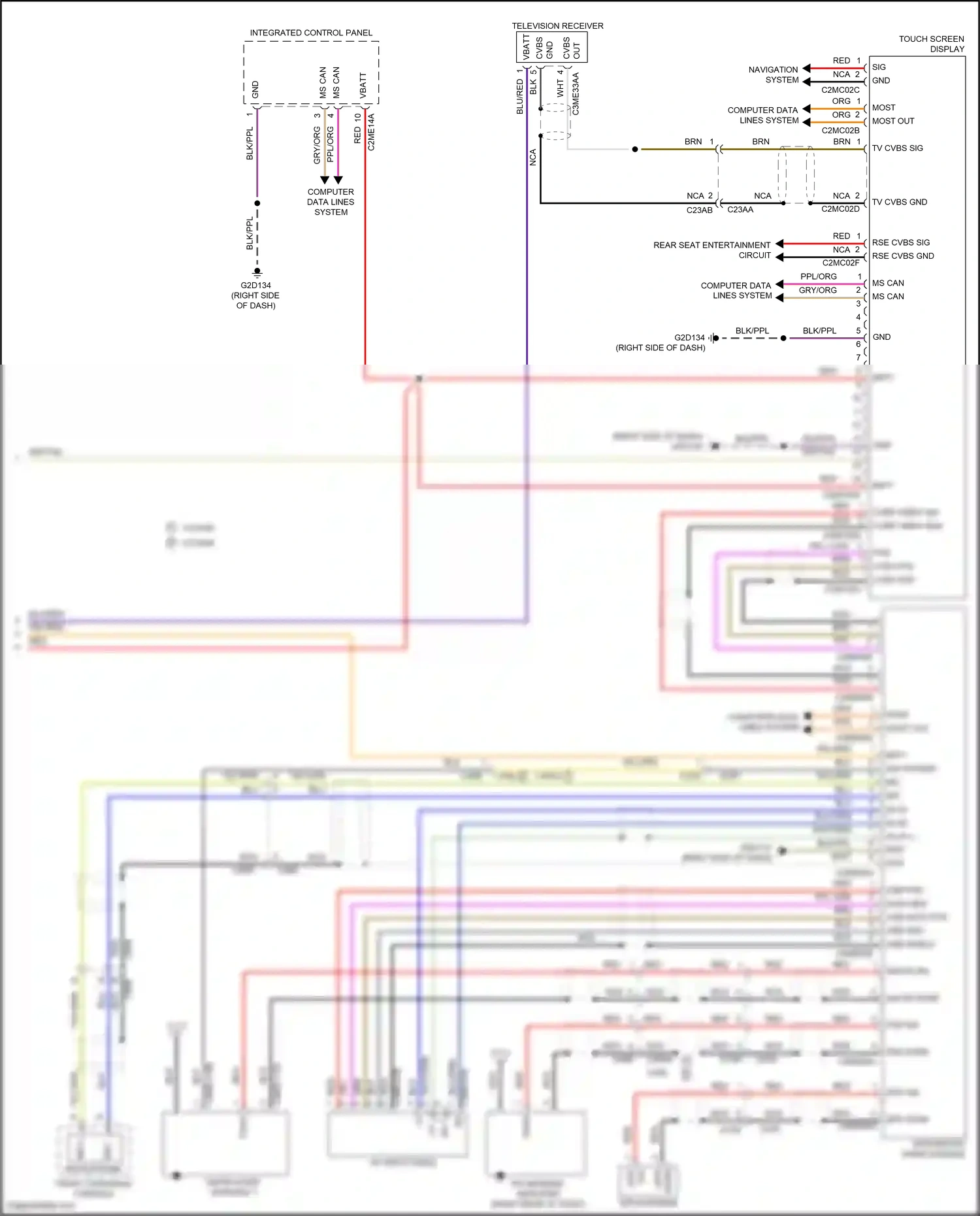 Land Rover Range Rover Evoque L538 (2011-2015) computer data lines system wiring diagram  (16 of 67)