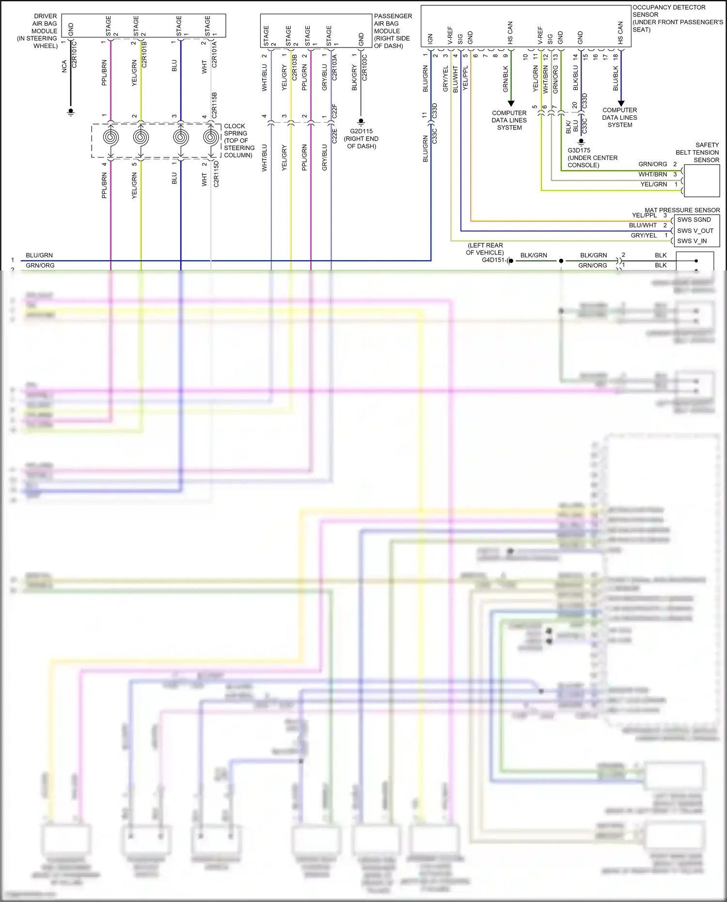 Land Rover Range Rover Evoque L538 (2011-2015) computer data lines system wiring diagram  (30 of 67)