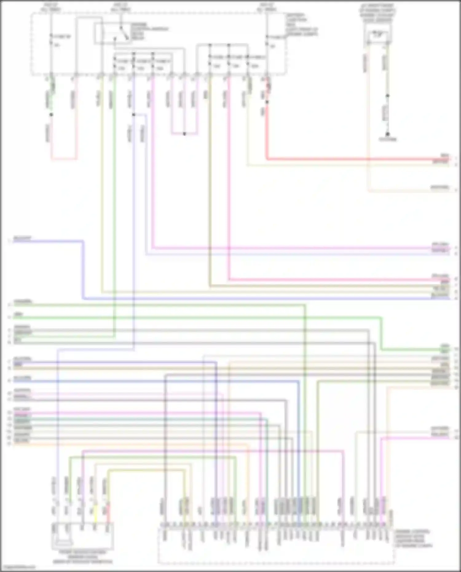 Range Rover Evoque Land Rover L538 (2015-2019): Wiring diagram engine performance 2.0l turbo (3 of 5)
