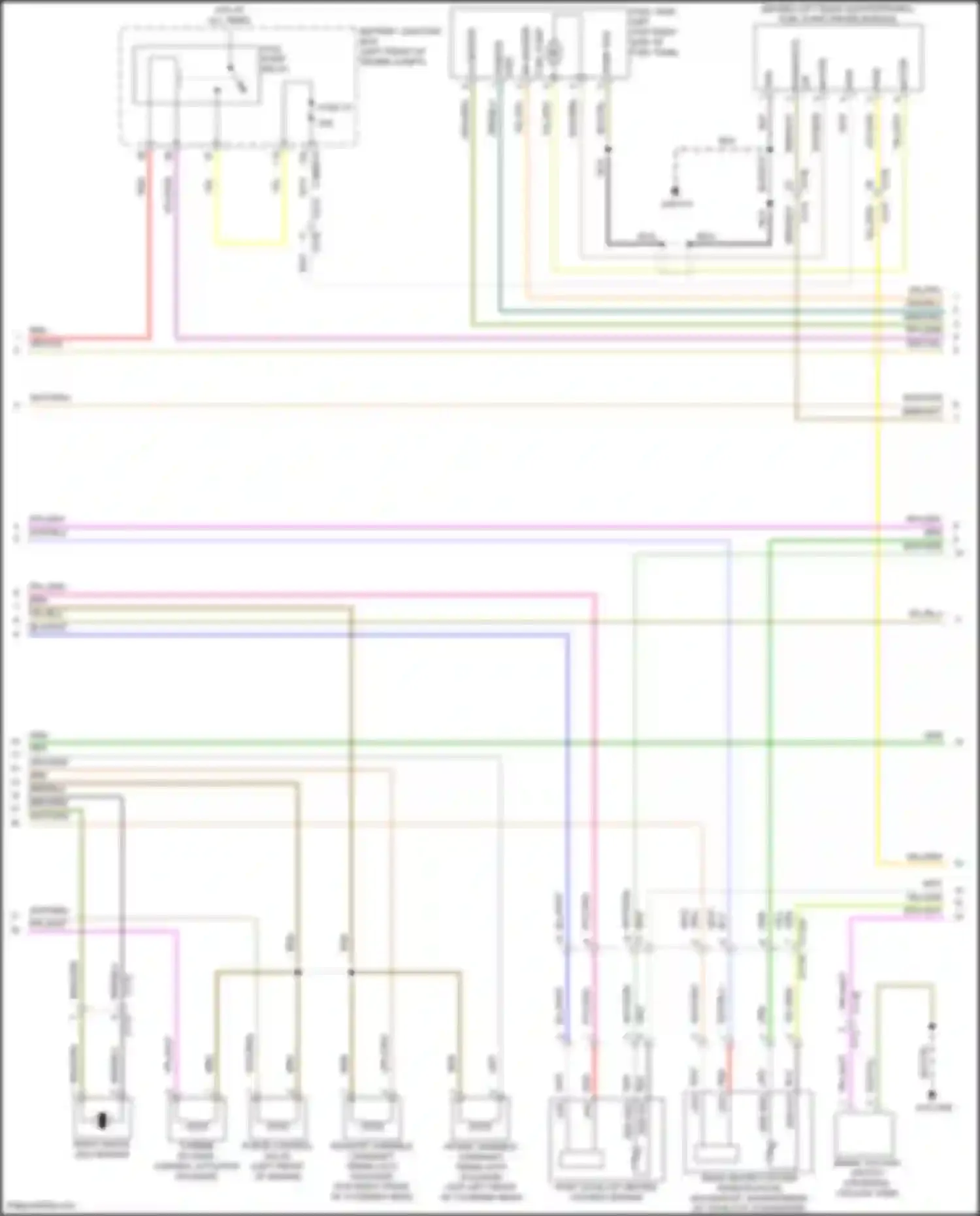 Range Rover Evoque Land Rover L538 (2015-2019): Wiring diagram engine performance 2.0l turbo (4 of 5)