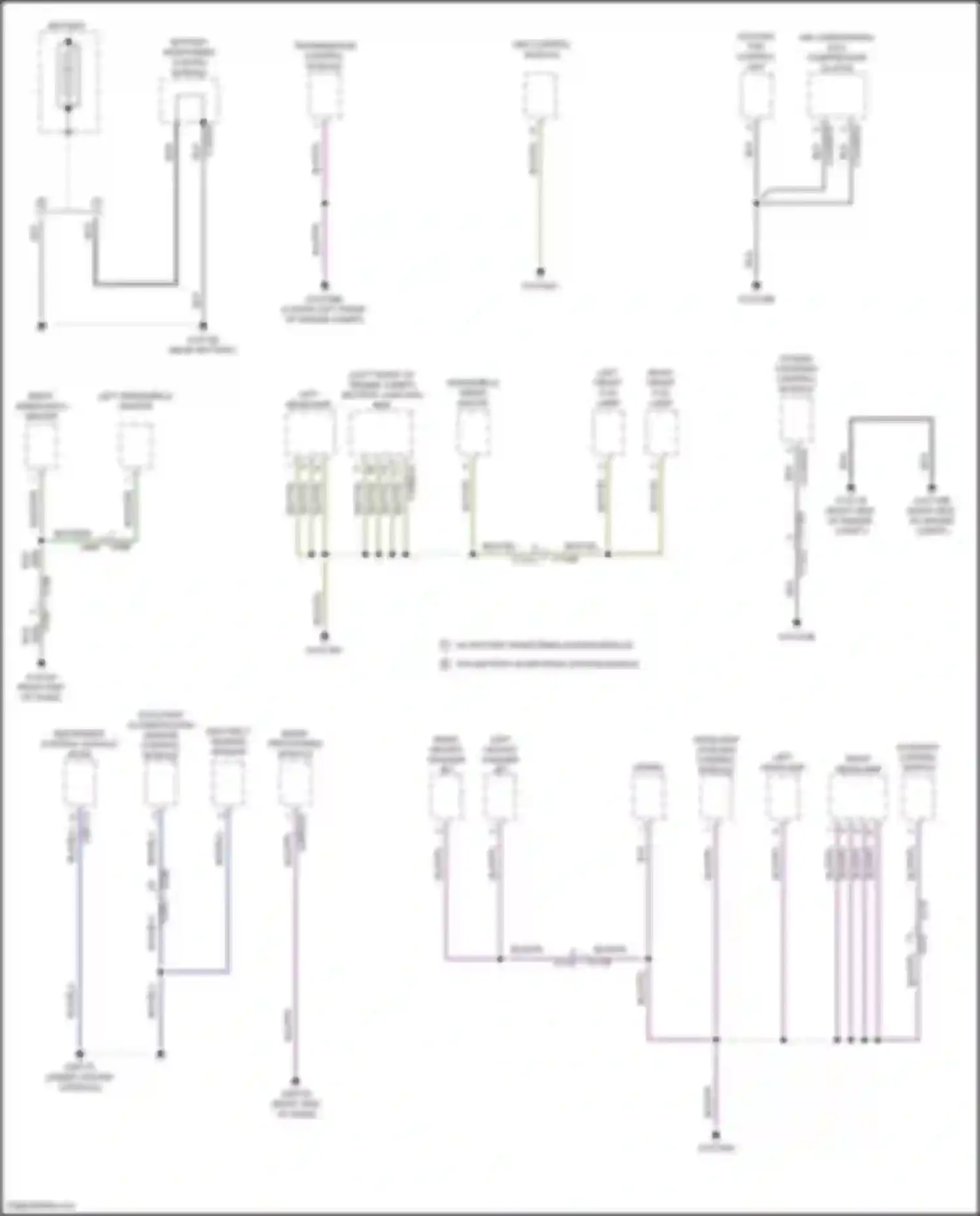 Range Rover Evoque Land Rover L538 (2015-2019): Ground distribution circuit, convertible (1 of 6)