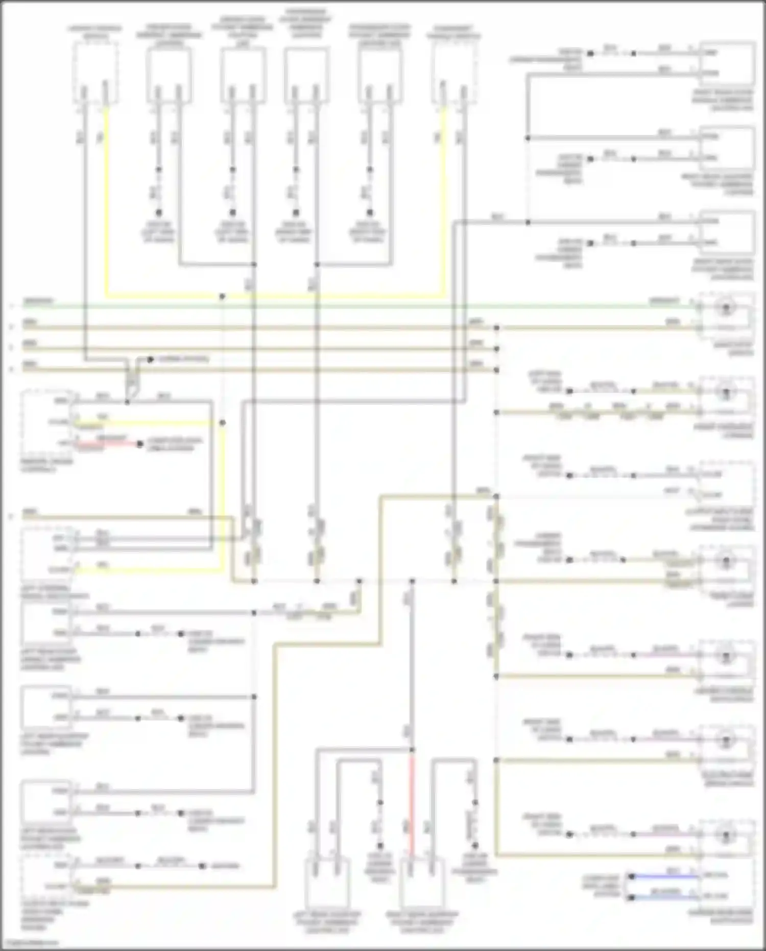 Range Rover Evoque Land Rover L538 (2015-2019): Instrument illumination circuit, except convertible (3 of 3)