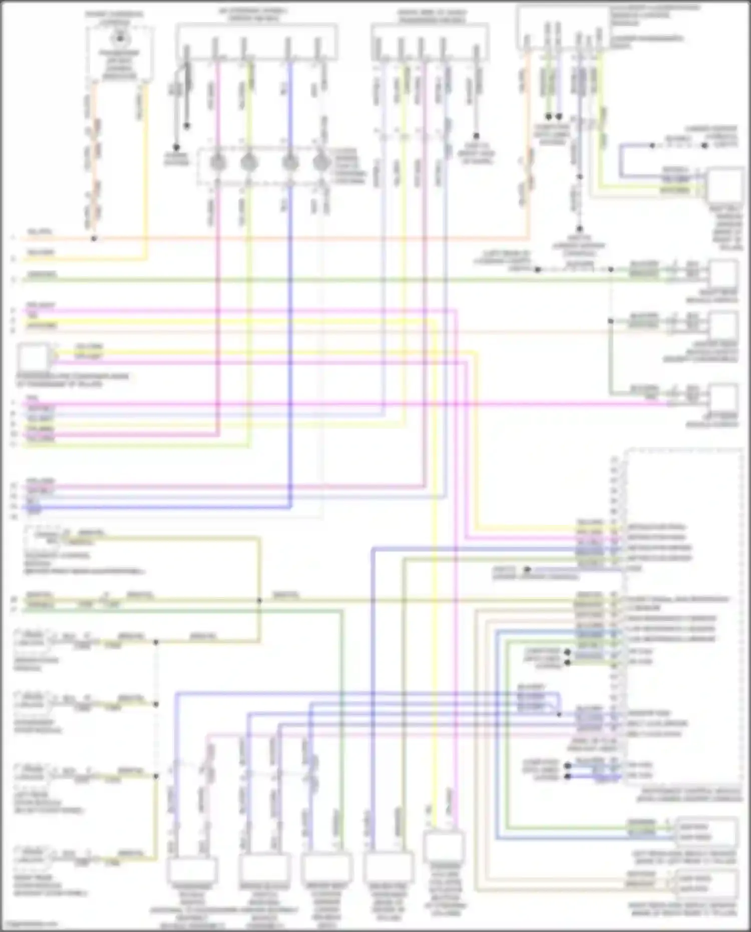 Range Rover Evoque Land Rover L538 (2015-2019): Supplemental restraints circuit (2 of 2)