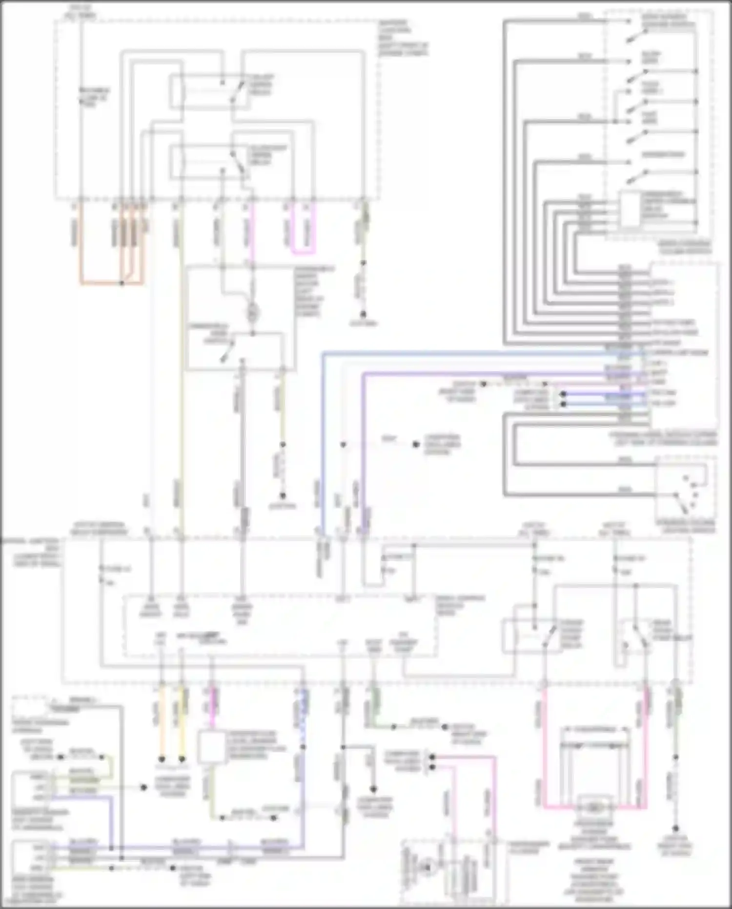 Range Rover Evoque Land Rover L538 (2015-2019): Front wiper/washer circuit