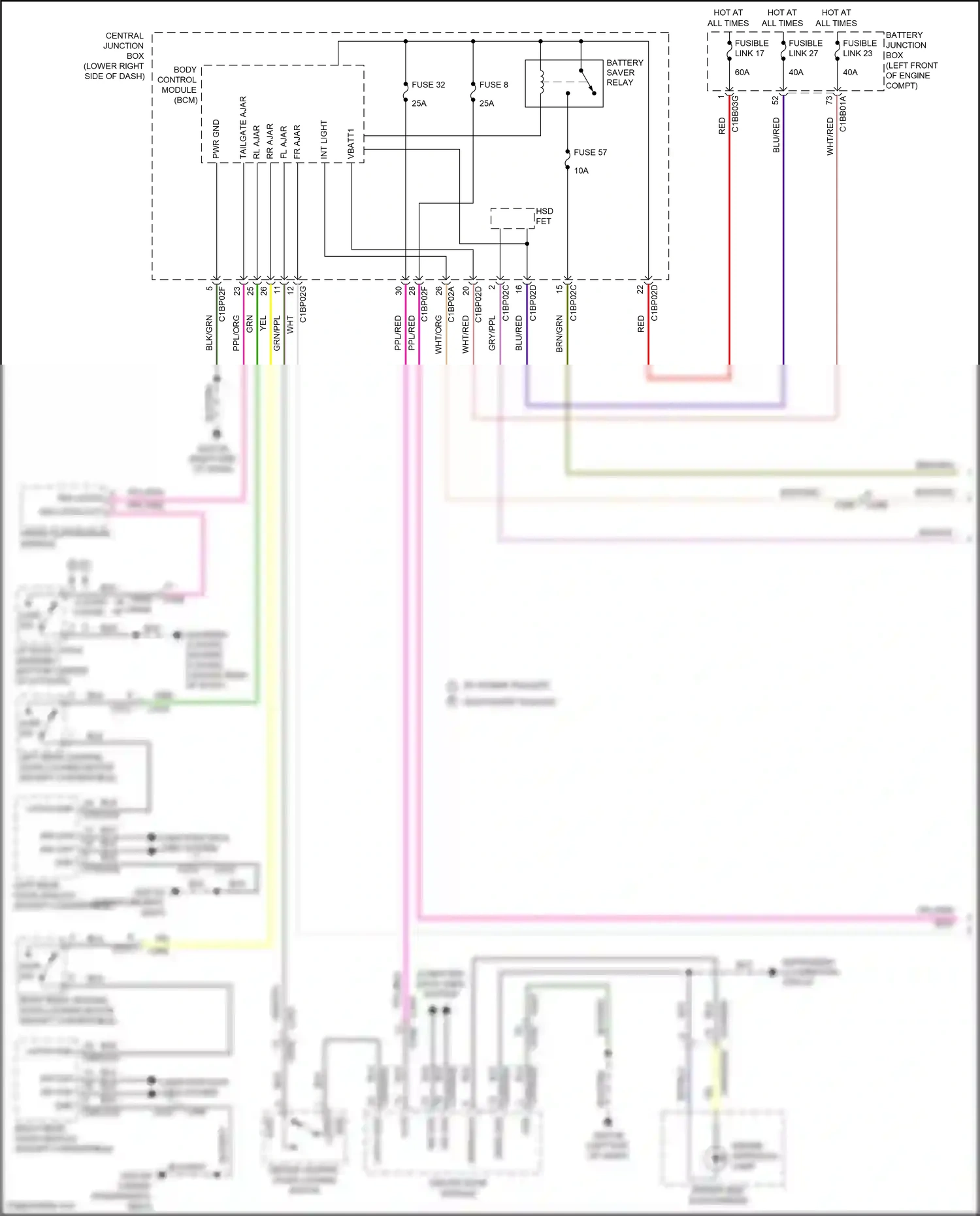 Land Rover Range Rover Evoque L538 (2015-2019) computer data lines system wiring diagram  (11 of 109)