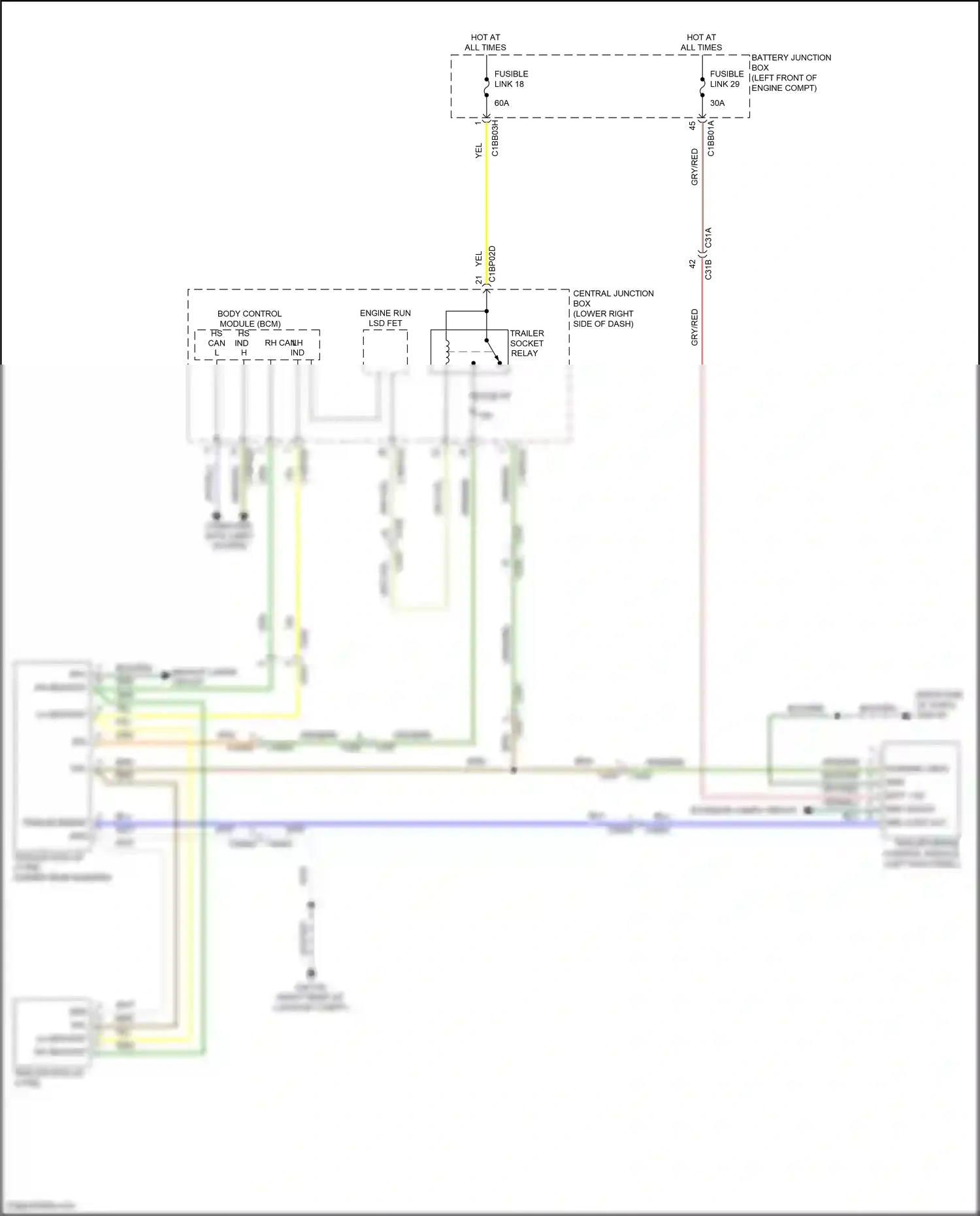 Land Rover Range Rover Evoque L538 (2015-2019) computer data lines system wiring diagram  (70 of 109)