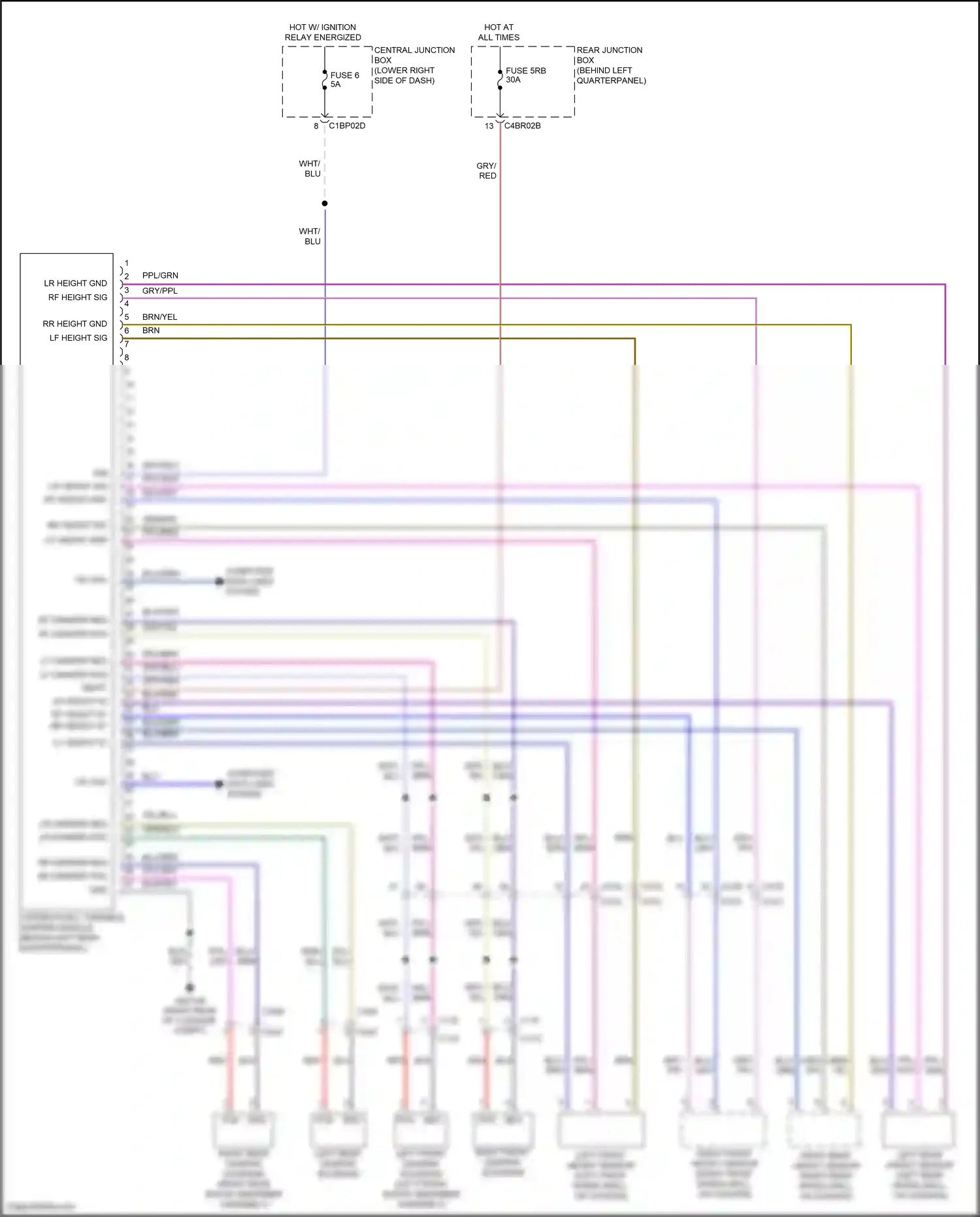 Land Rover Range Rover Evoque L538 (2015-2019) computer data lines system wiring diagram  (97 of 109)