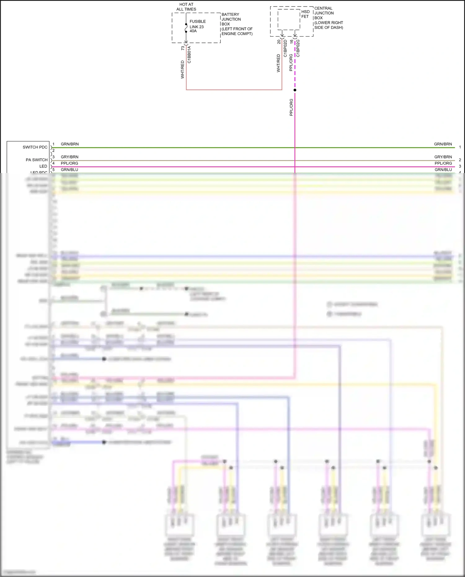 Land Rover Range Rover Evoque L538 (2015-2019) computer data lines system wiring diagram  (27 of 109)