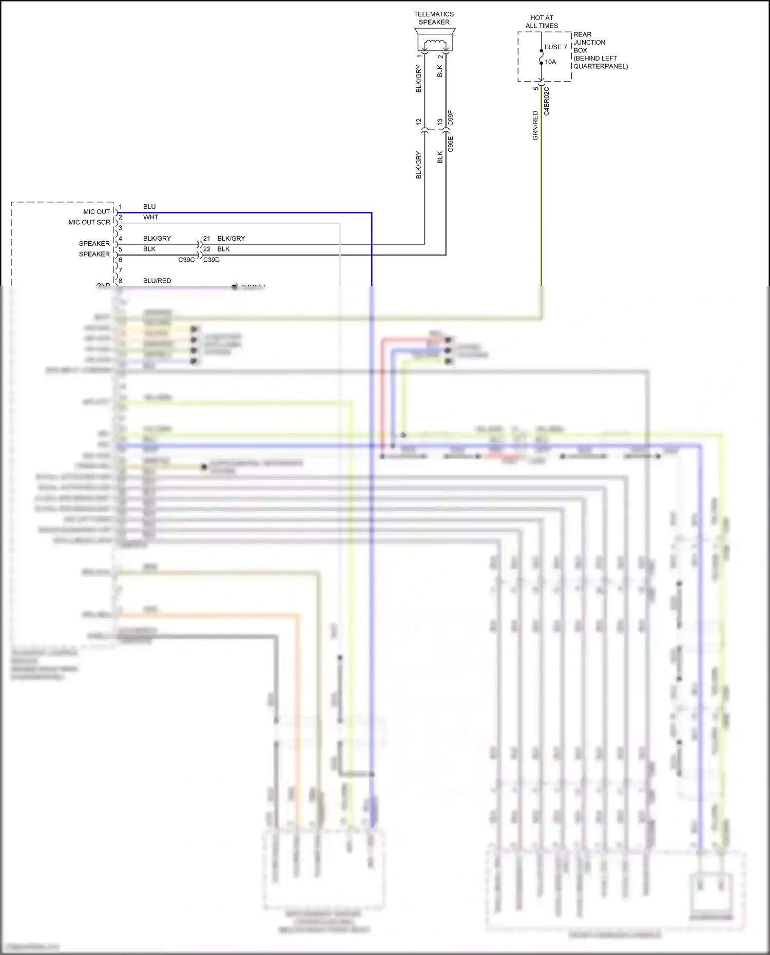 Land Rover Range Rover Evoque L538 (2015-2019) computer data lines system wiring diagram  (39 of 109)