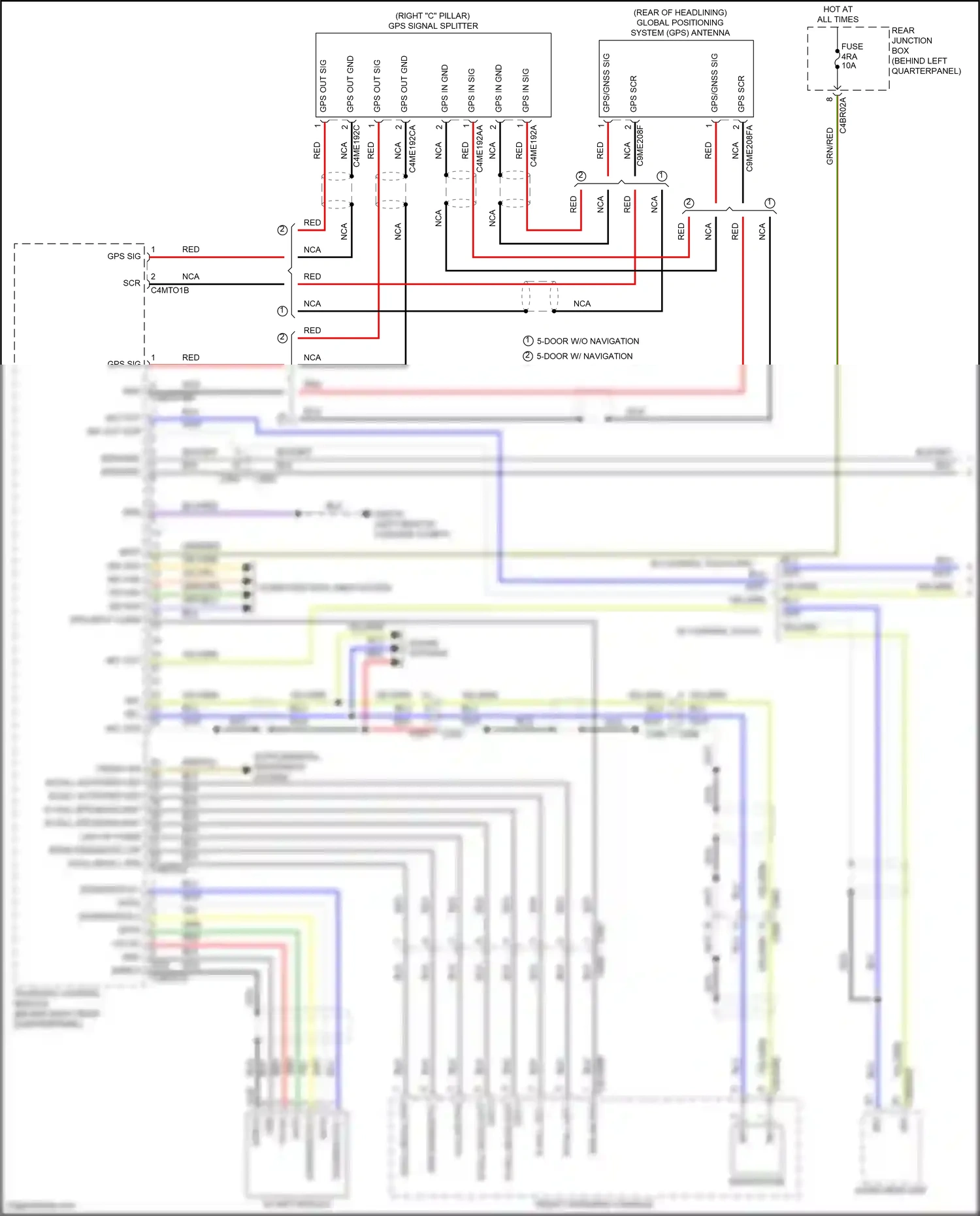 Land Rover Range Rover Evoque L538 (2015-2019) computer data lines system wiring diagram  (40 of 109)