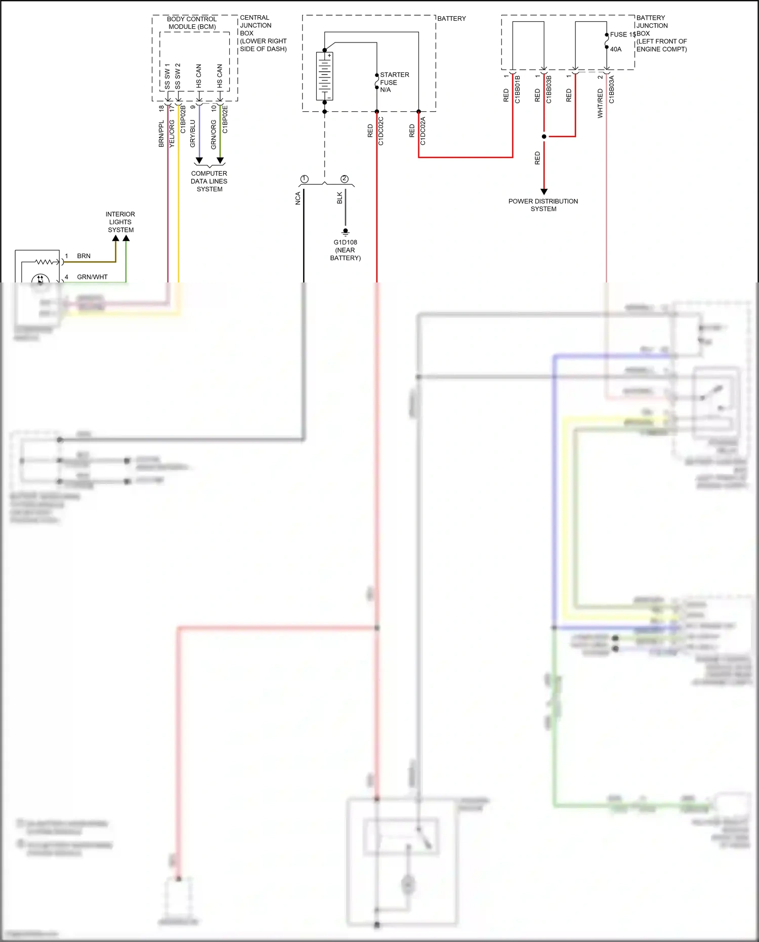 Land Rover Range Rover Evoque L538 (2015-2019) computer data lines system wiring diagram  (107 of 109)
