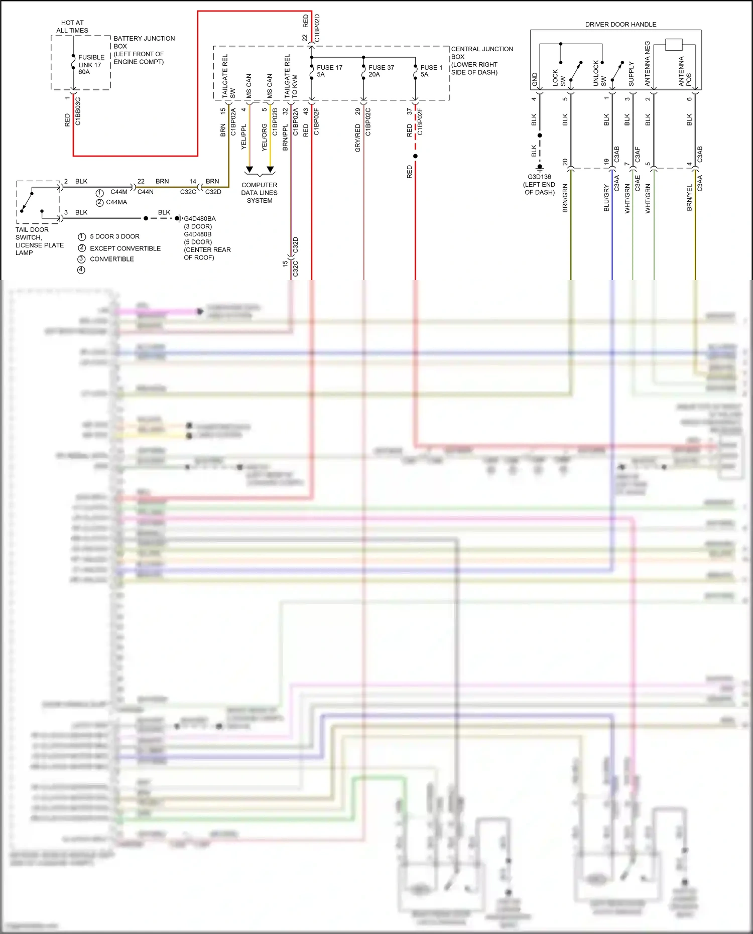 Land Rover Range Rover Evoque L538 (2015-2019) computer data lines system wiring diagram  (103 of 109)