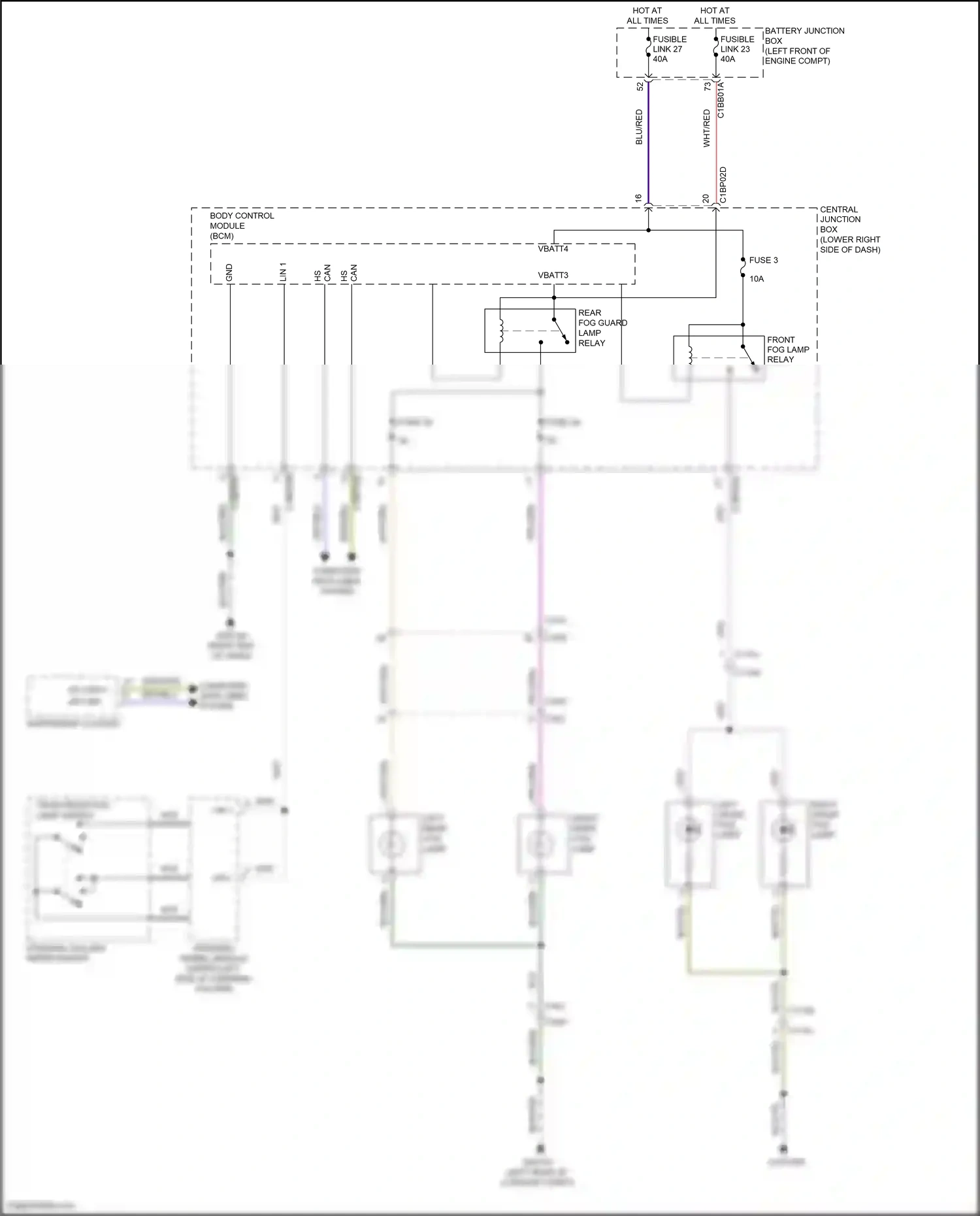 Land Rover Range Rover Evoque L538 (2015-2019) computer data lines system wiring diagram  (72 of 109)