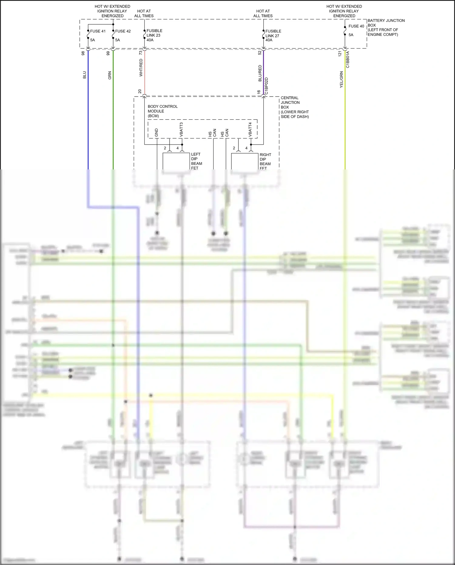 Land Rover Range Rover Evoque L538 (2015-2019) computer data lines system wiring diagram  (71 of 109)