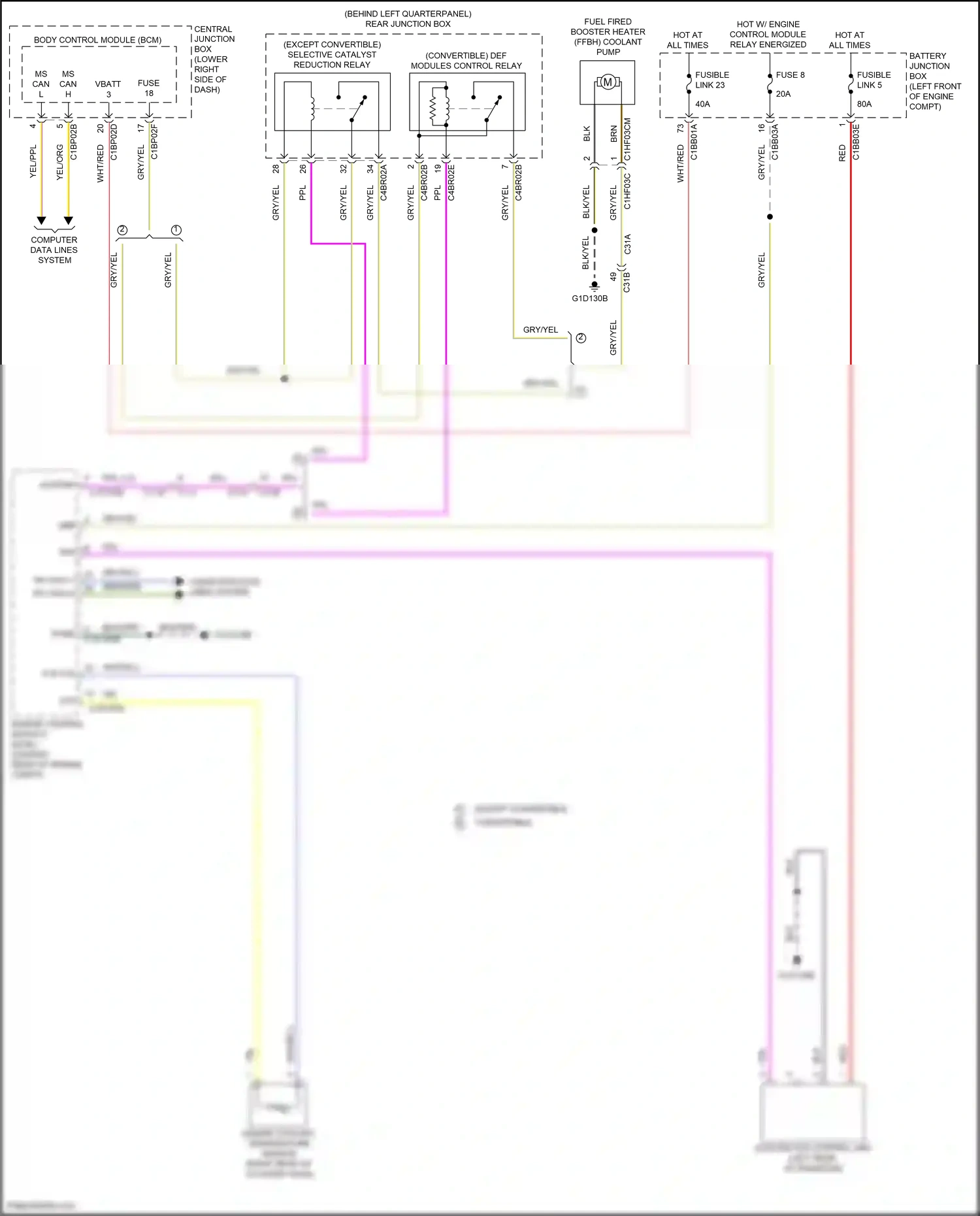 Land Rover Range Rover Evoque L538 (2015-2019) computer data lines system wiring diagram  (23 of 109)
