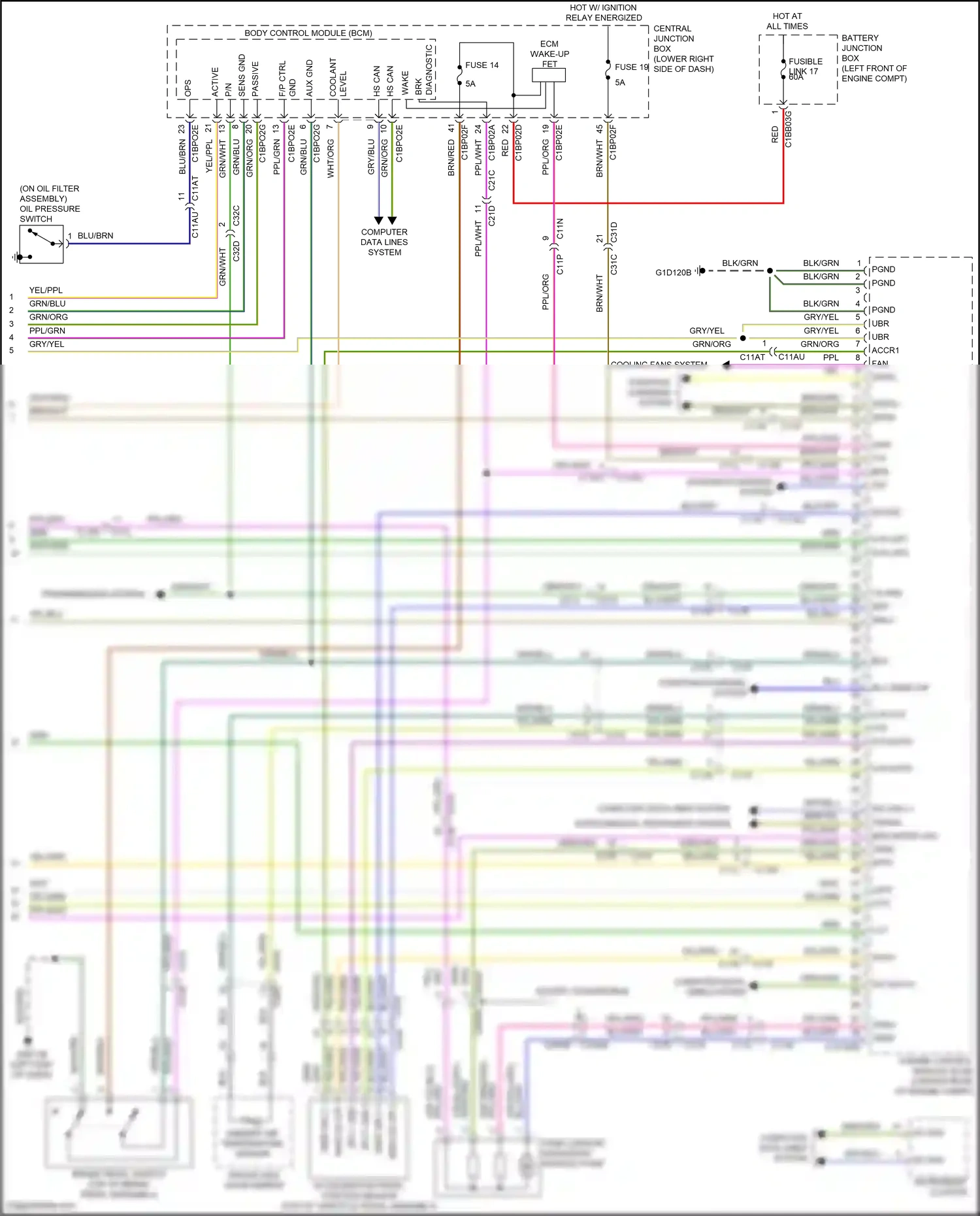 Land Rover Range Rover Evoque L538 (2015-2019) computer data lines system wiring diagram  (109 of 109)