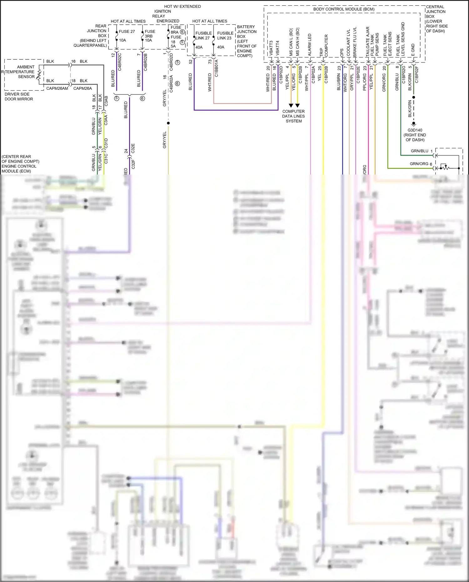 Land Rover Range Rover Evoque L538 (2015-2019) computer data lines system wiring diagram  (81 of 109)
