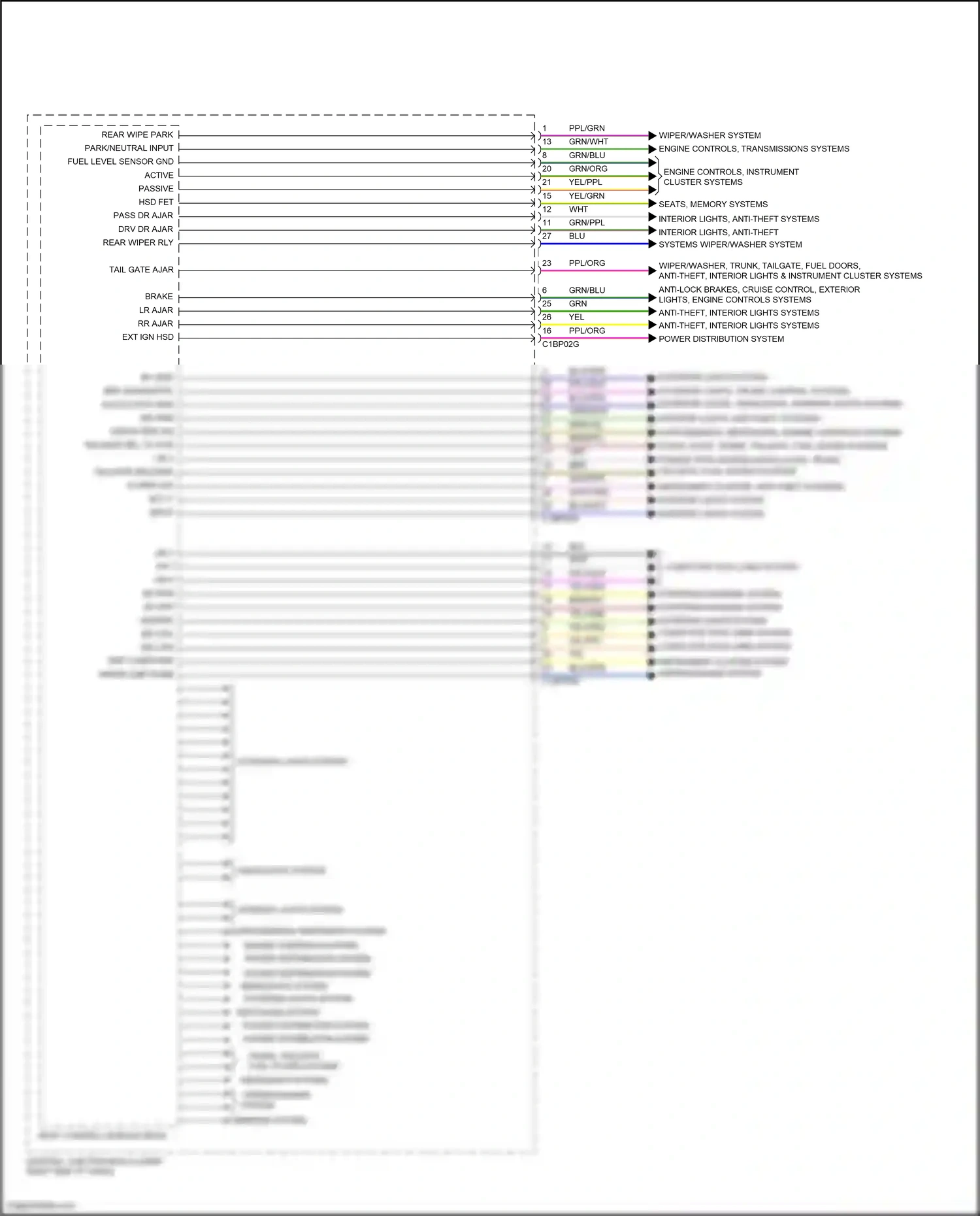Land Rover Range Rover Evoque L538 (2015-2019) computer data lines system wiring diagram  (54 of 109)