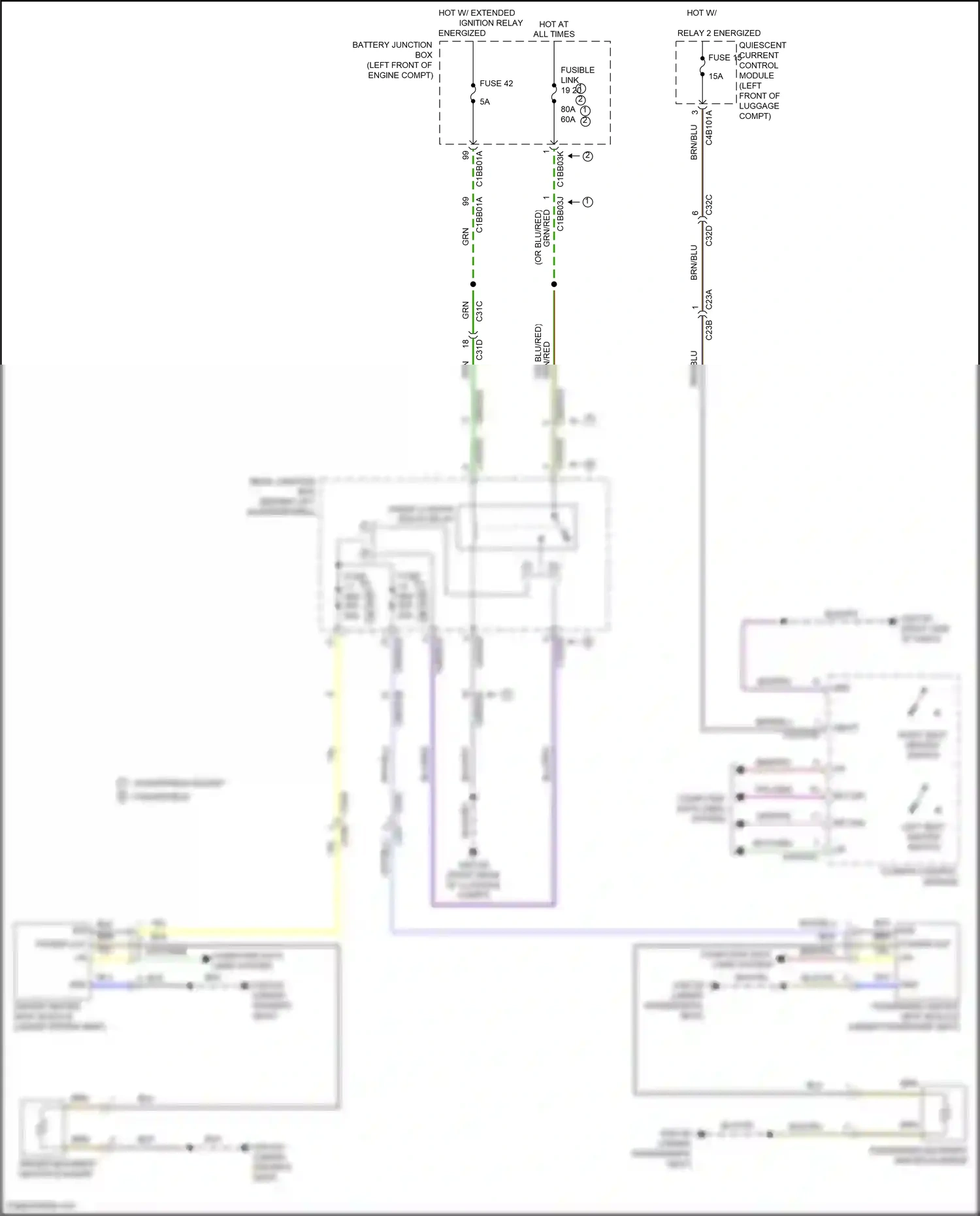 Land Rover Range Rover Evoque L538 (2015-2019) computer data lines system wiring diagram  (3 of 109)