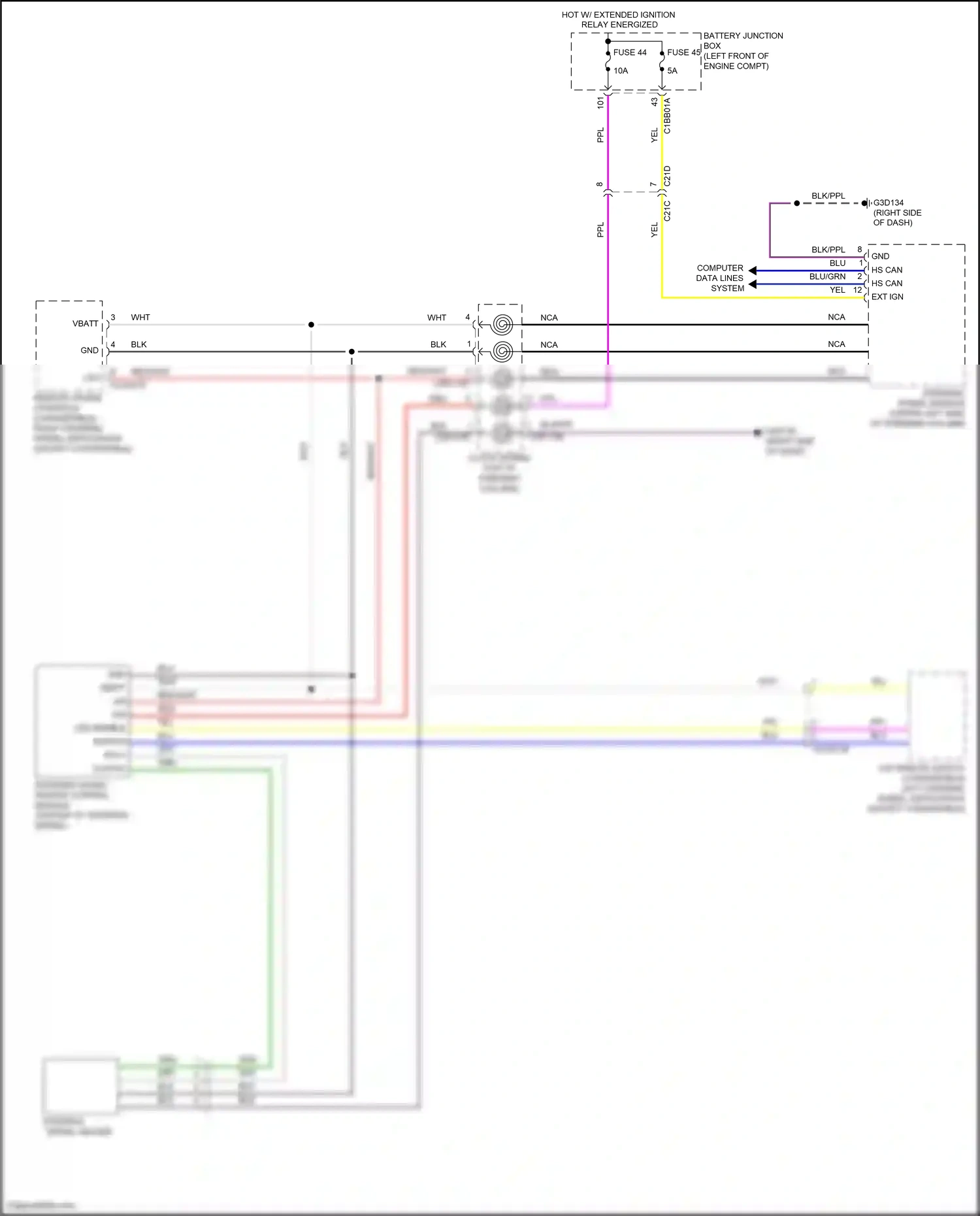 Land Rover Range Rover Evoque L538 (2015-2019) computer data lines system wiring diagram  (5 of 109)