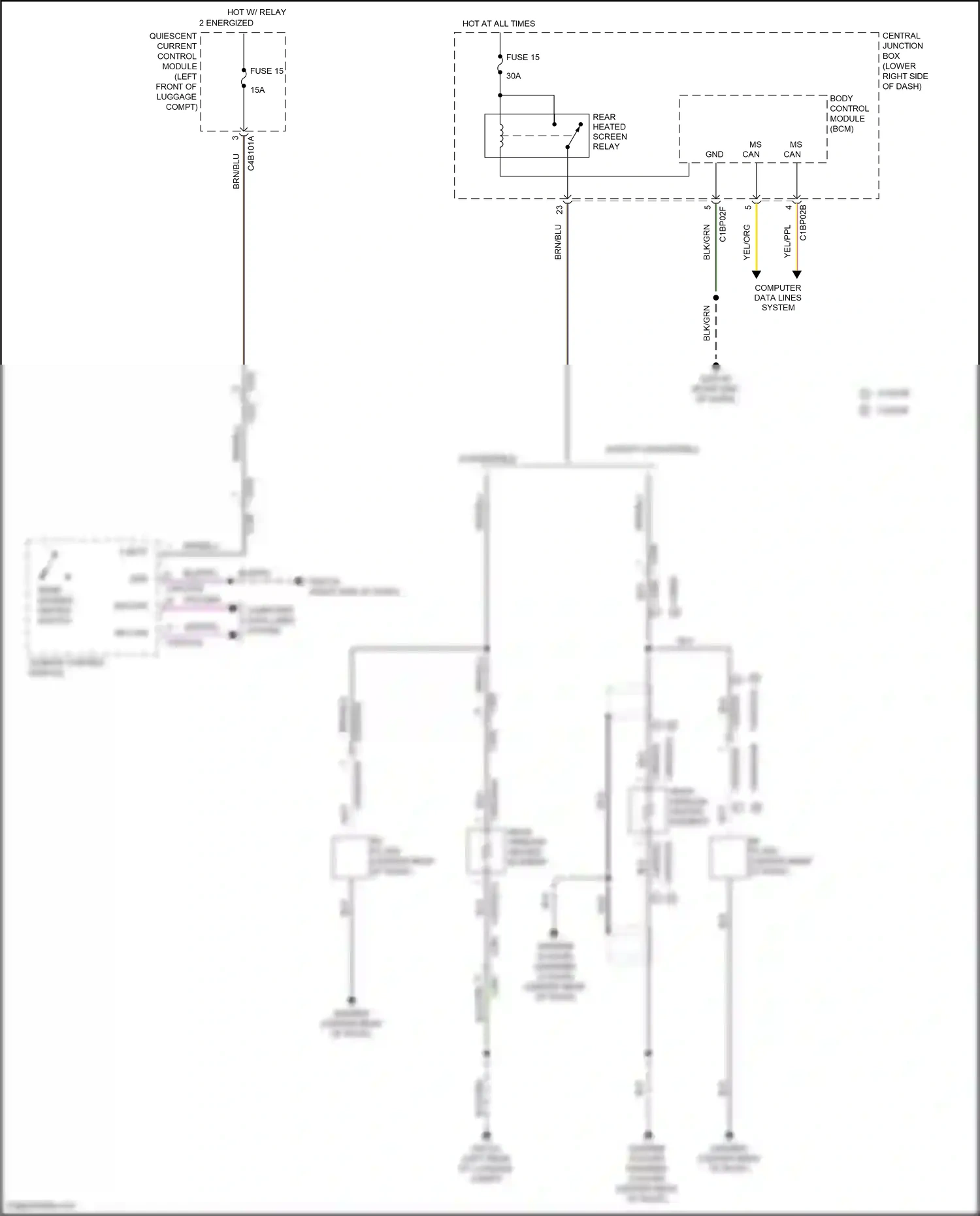 Land Rover Range Rover Evoque L538 (2015-2019) computer data lines system wiring diagram  (106 of 109)