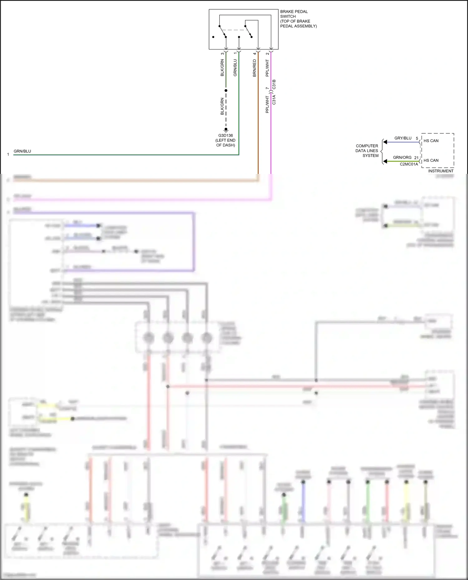 Land Rover Range Rover Evoque L538 (2015-2019) computer data lines system wiring diagram  (13 of 109)