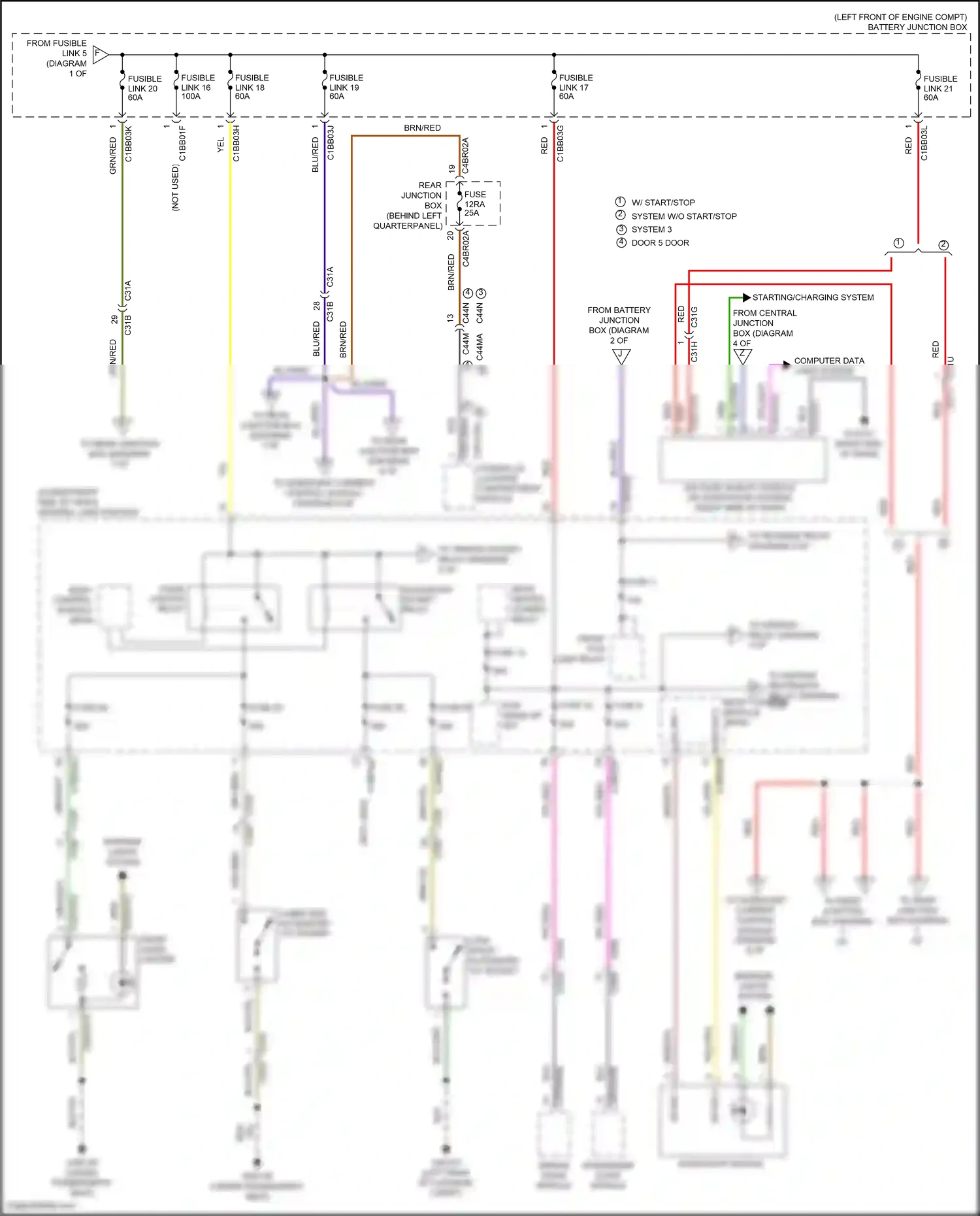 Land Rover Range Rover Evoque L538 (2015-2019) computer data lines system wiring diagram  (20 of 109)