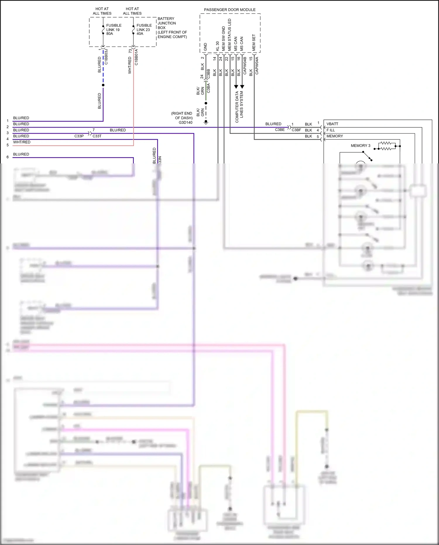 Land Rover Range Rover Evoque L538 (2015-2019) computer data wiring diagram  (2 of 2)