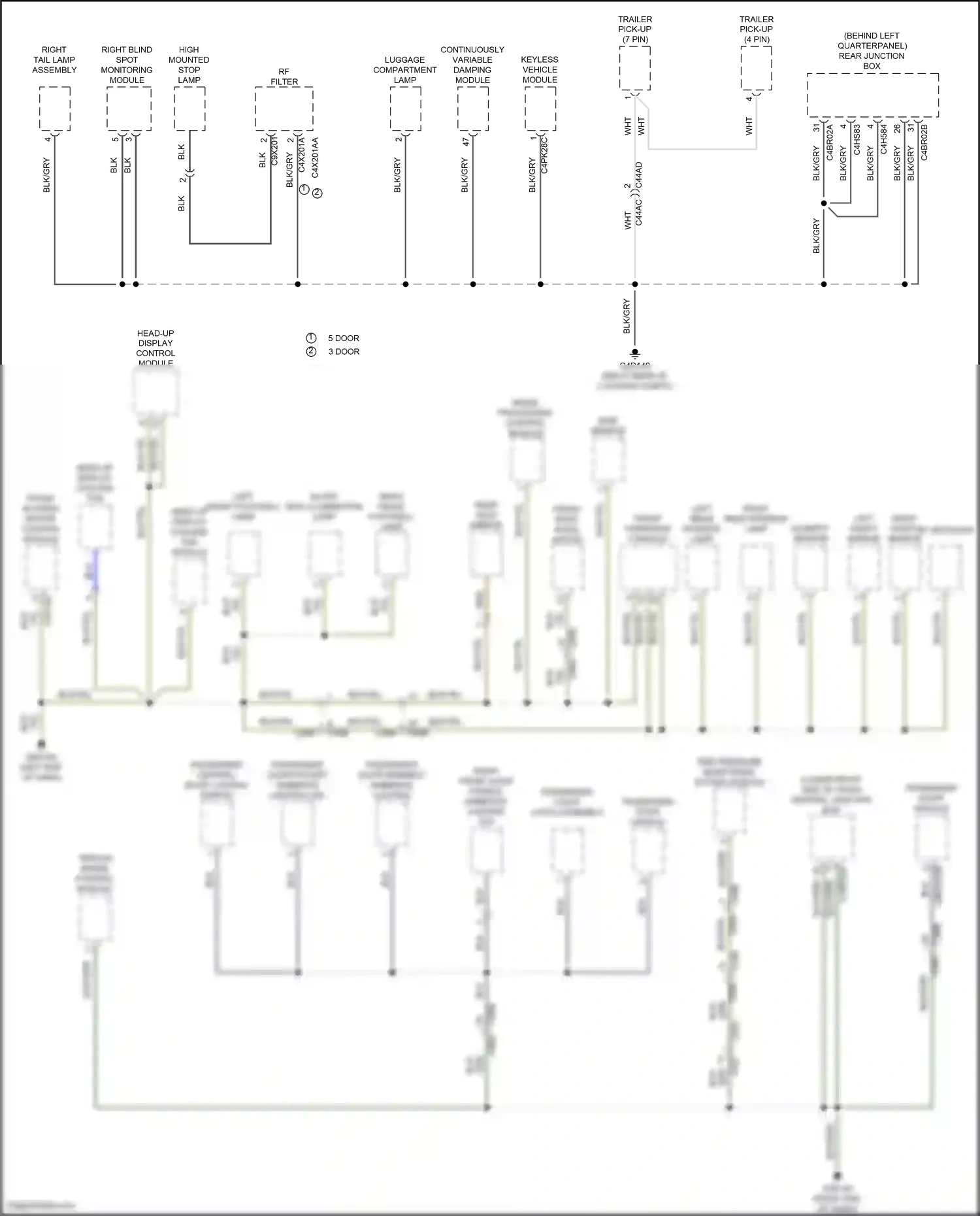 Land Rover Range Rover Evoque L538 (2015-2019) image processing control module wiring diagram  (4 of 7)