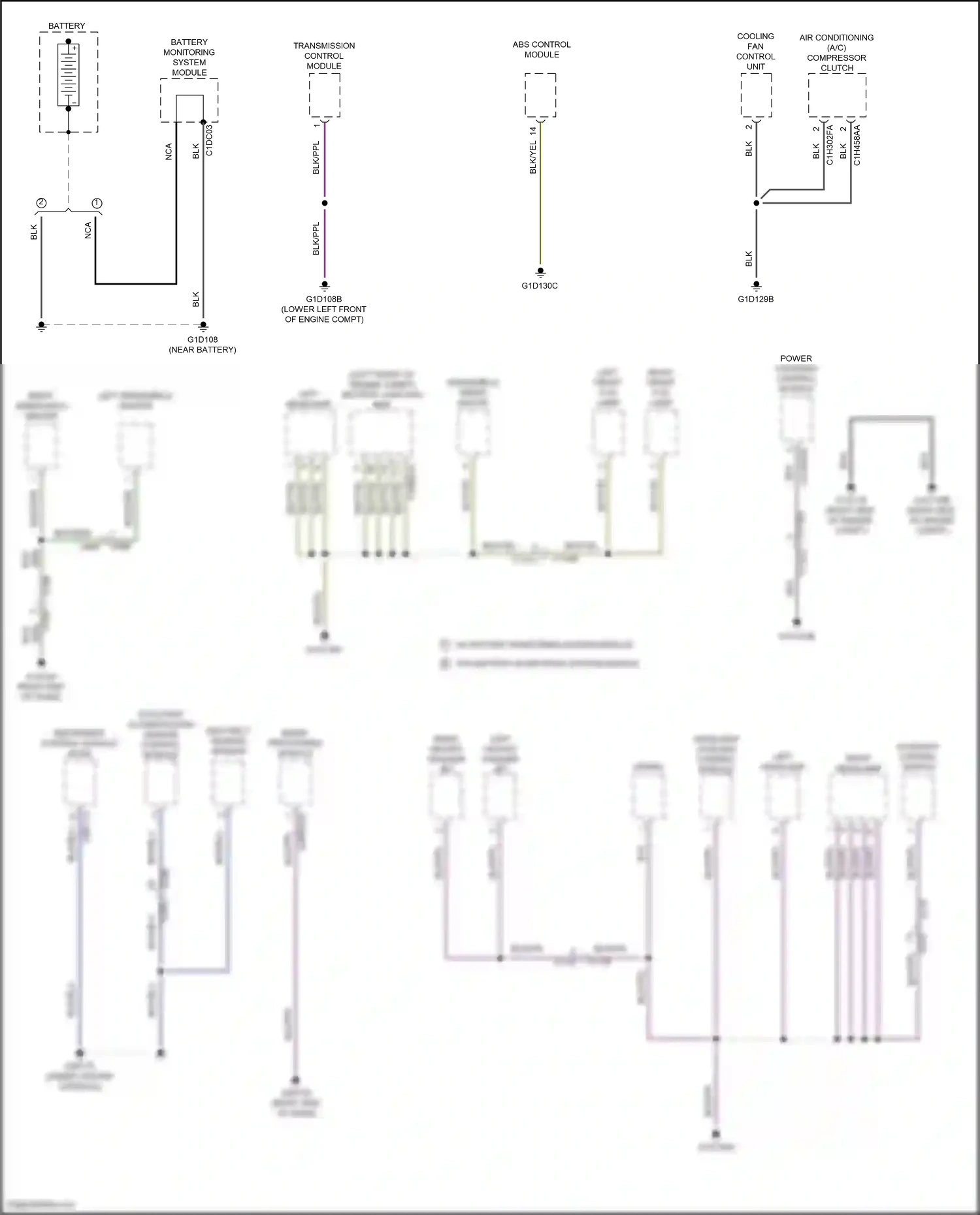 Land Rover Range Rover Evoque L538 (2015-2019) image processing module wiring diagram  (3 of 13)