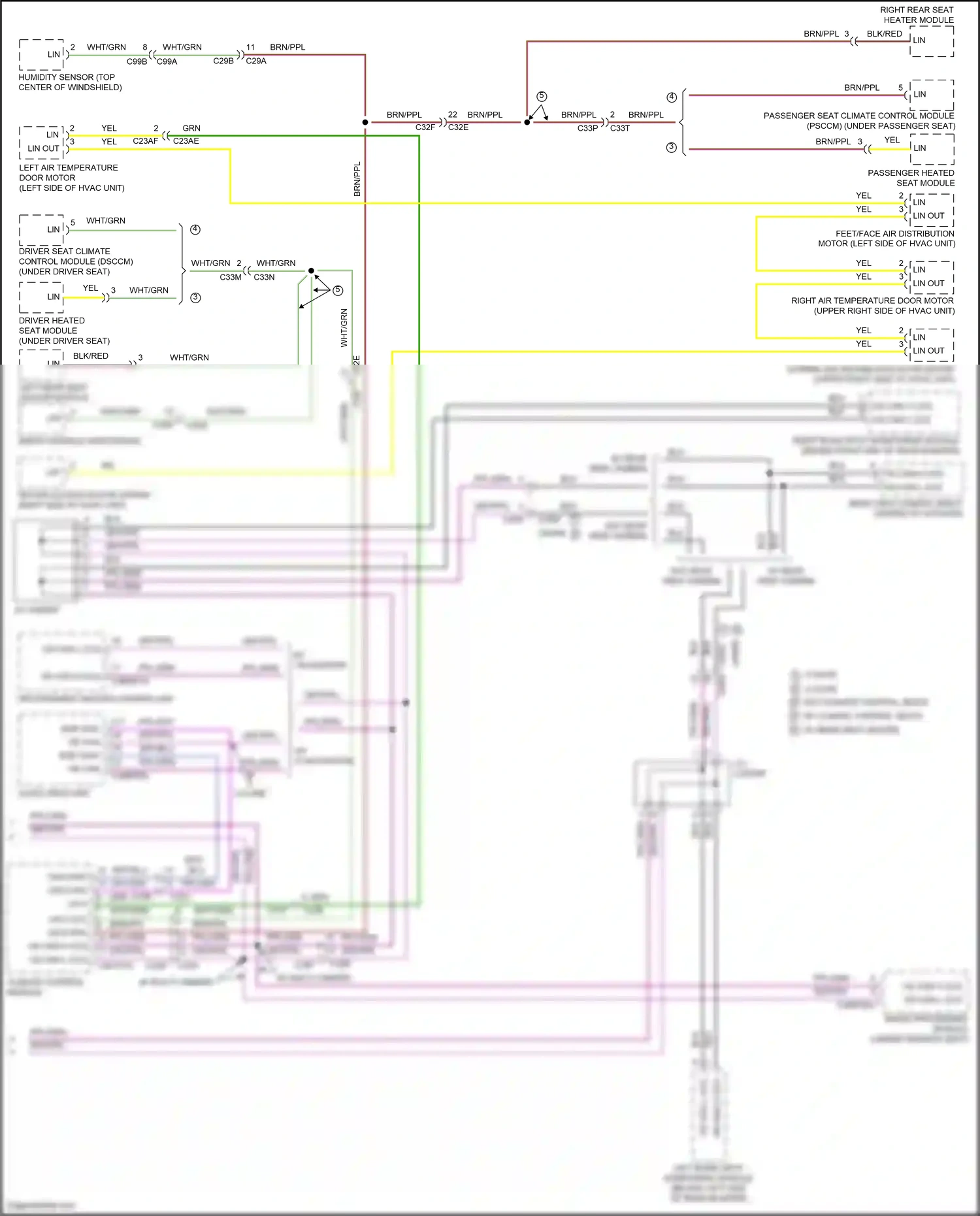 Land Rover Range Rover Evoque L538 (2015-2019) image processing module wiring diagram  (2 of 13)