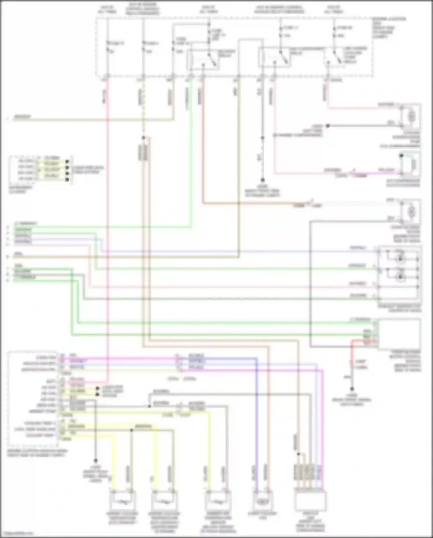 Range Rover Sport Land Rover I facelift (2009-2013): Automatic a/c circuit (2 of 2)