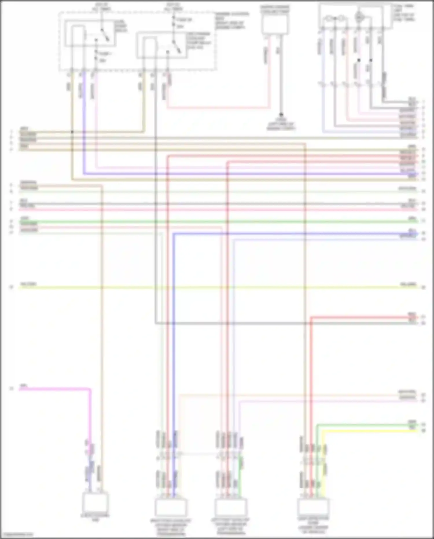 Range Rover Sport Land Rover I facelift (2009-2013): Wiring diagram engine performance 5.0l sc (5 of 6)