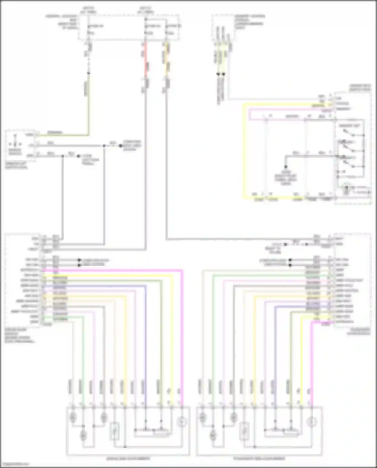 Range Rover Sport Land Rover I facelift (2009-2013): Memory mirrors circuit