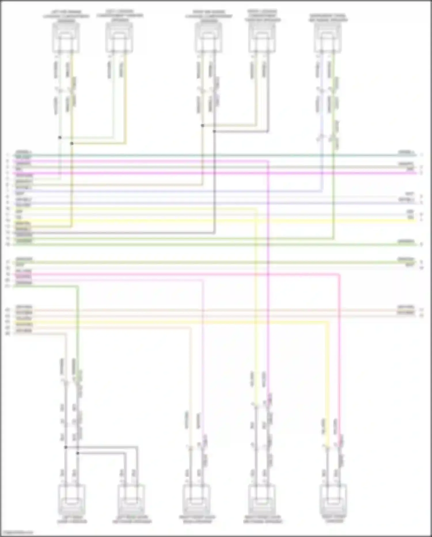 Range Rover Sport Land Rover II (2013-2017): Navigation circuit, 19-speaker system (2 of 6)