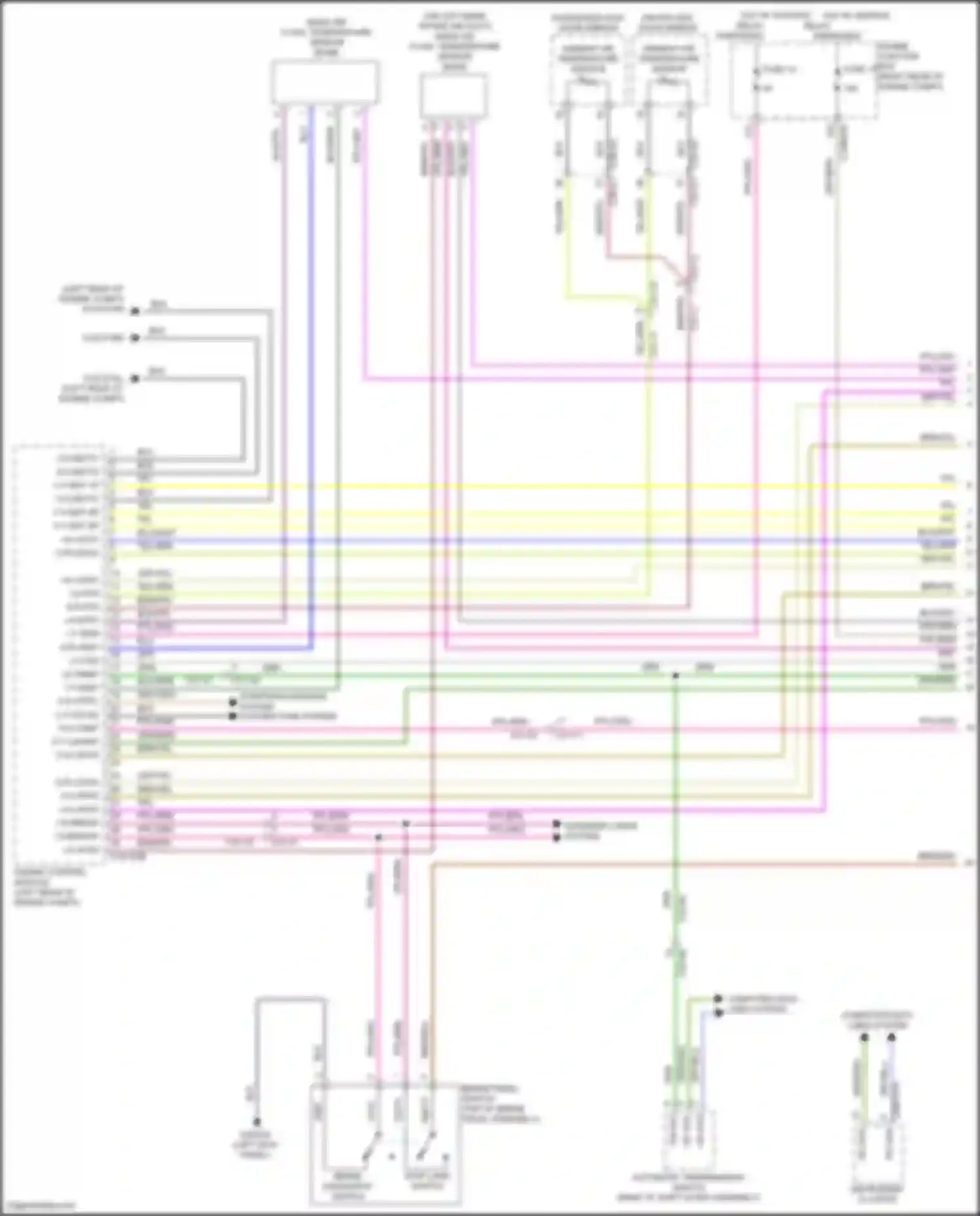 Wiring diagram ambient air temperature sensor for Land Rover Range Rover Sport II (2013-2017) (4 of 4)
