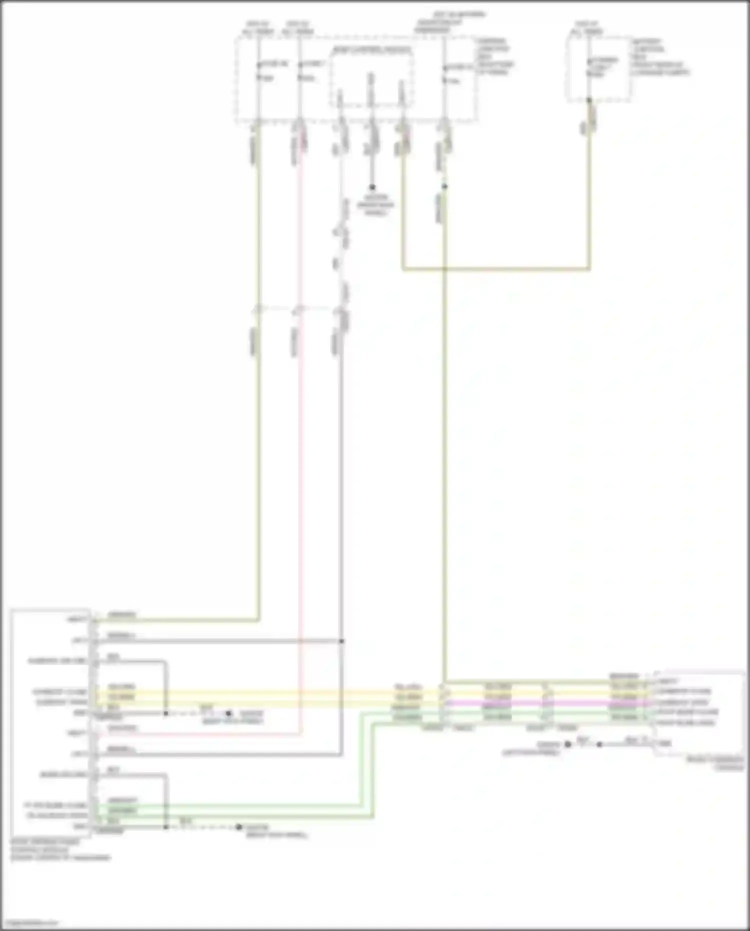 Wiring diagram body control module for Land Rover Range Rover Sport II (2013-2017) (4 of 7)